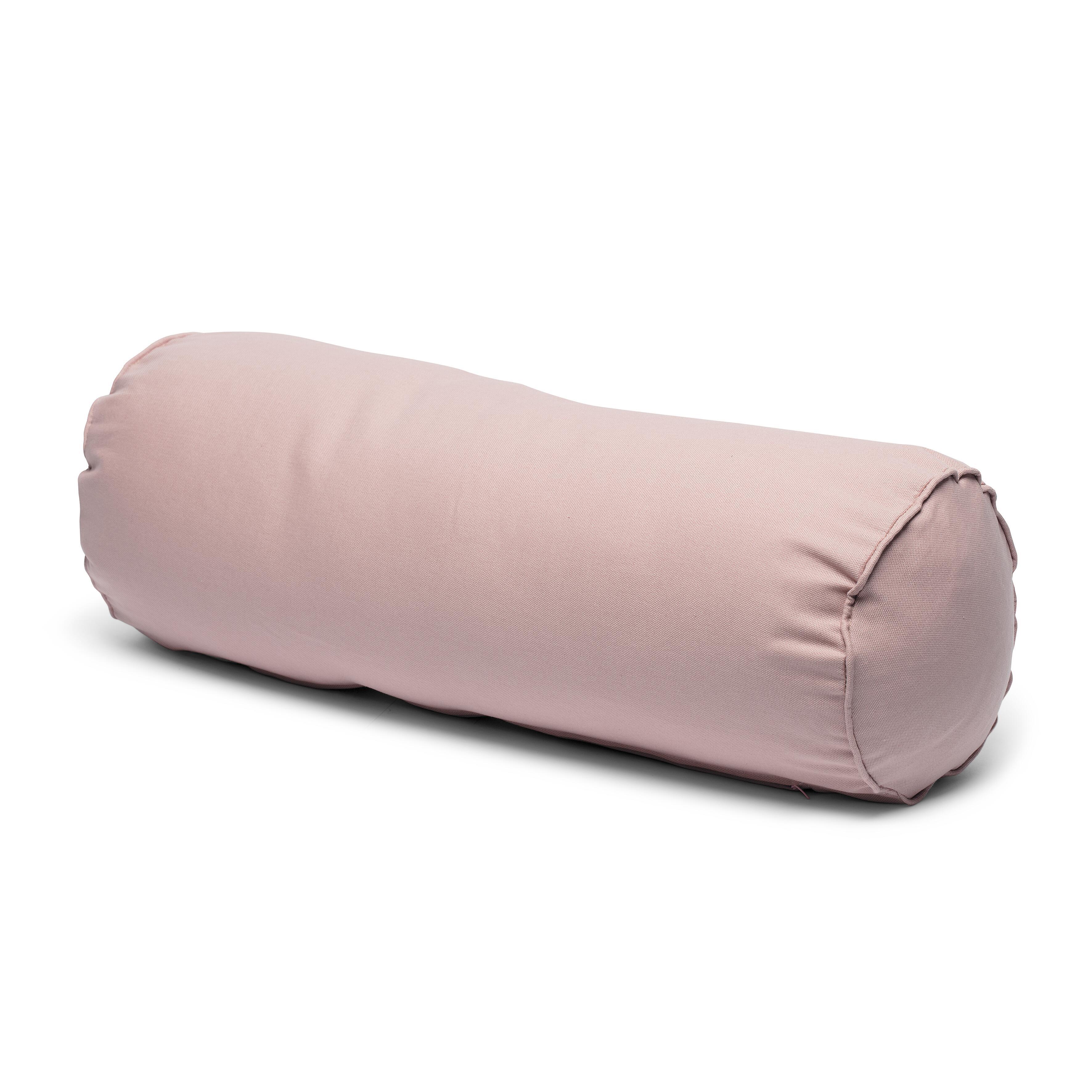 Cuscino Cilindrico rosa 20x60 cm - 2