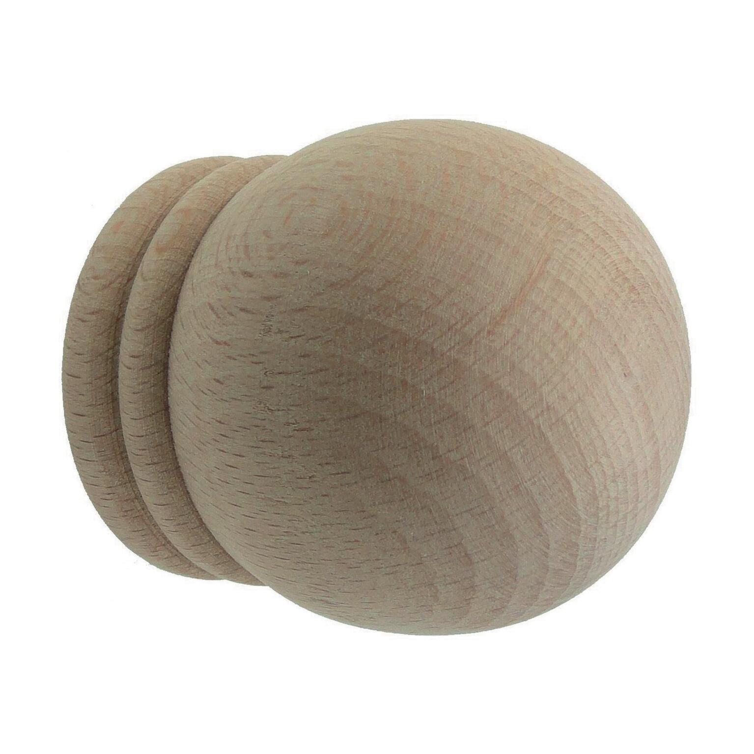 Glorex 250 Sfere Di Legno Grezzo 18mm - Certificato FSC, Ideali Per Lavoretti Creativi E Bricolage, Naturali