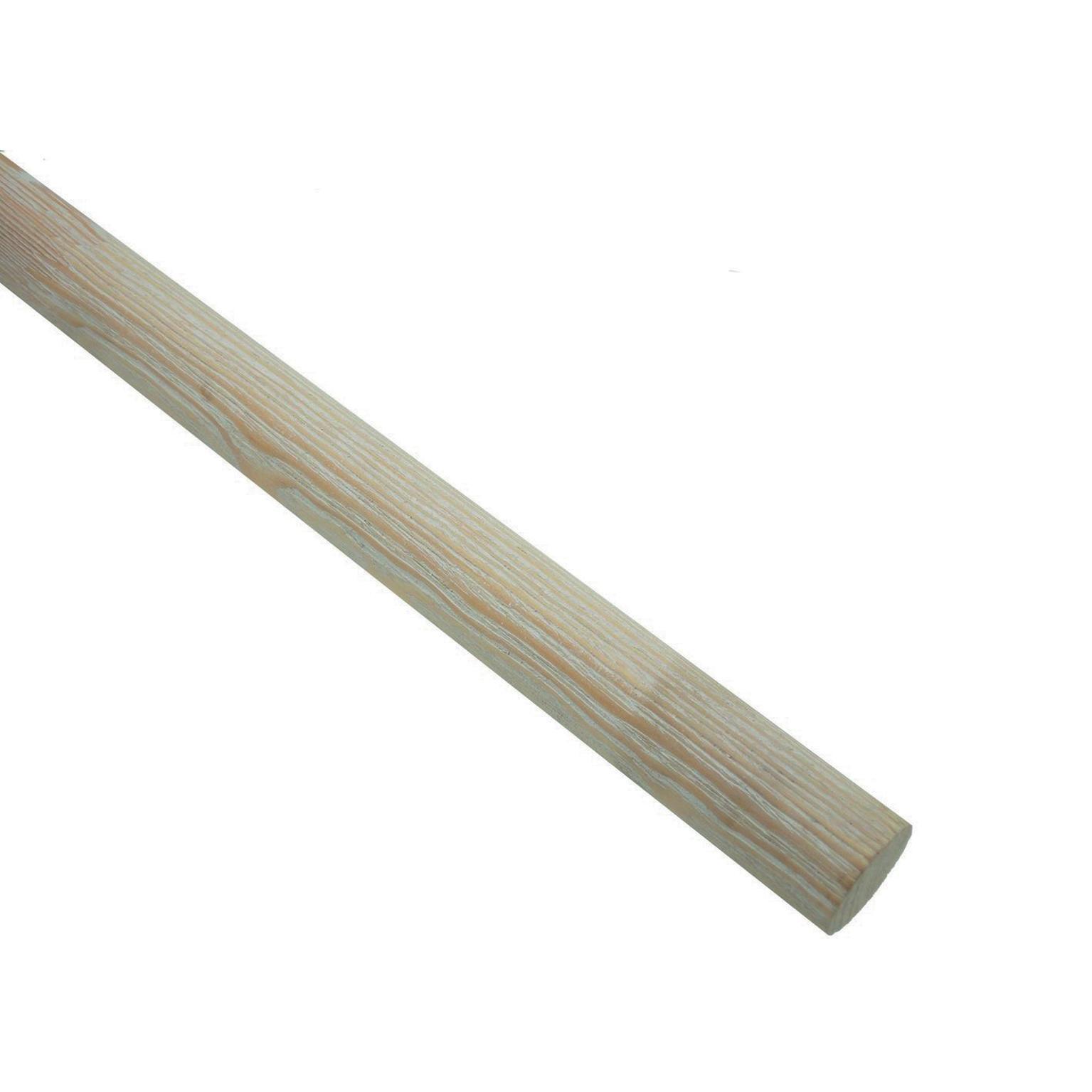 Bastone per tenda Aspen in legno Ø 28 mm bianco decapato 200 cm