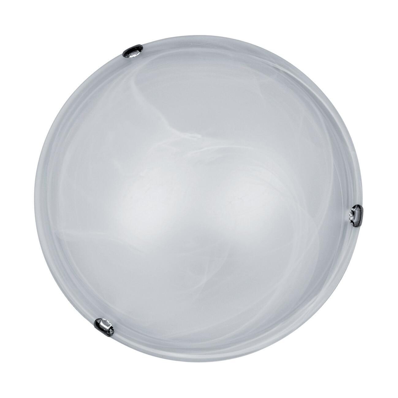 Plafoniera classico Emma bianco, in vetro, D. 40 cm 2 luci LEXMAN - 10