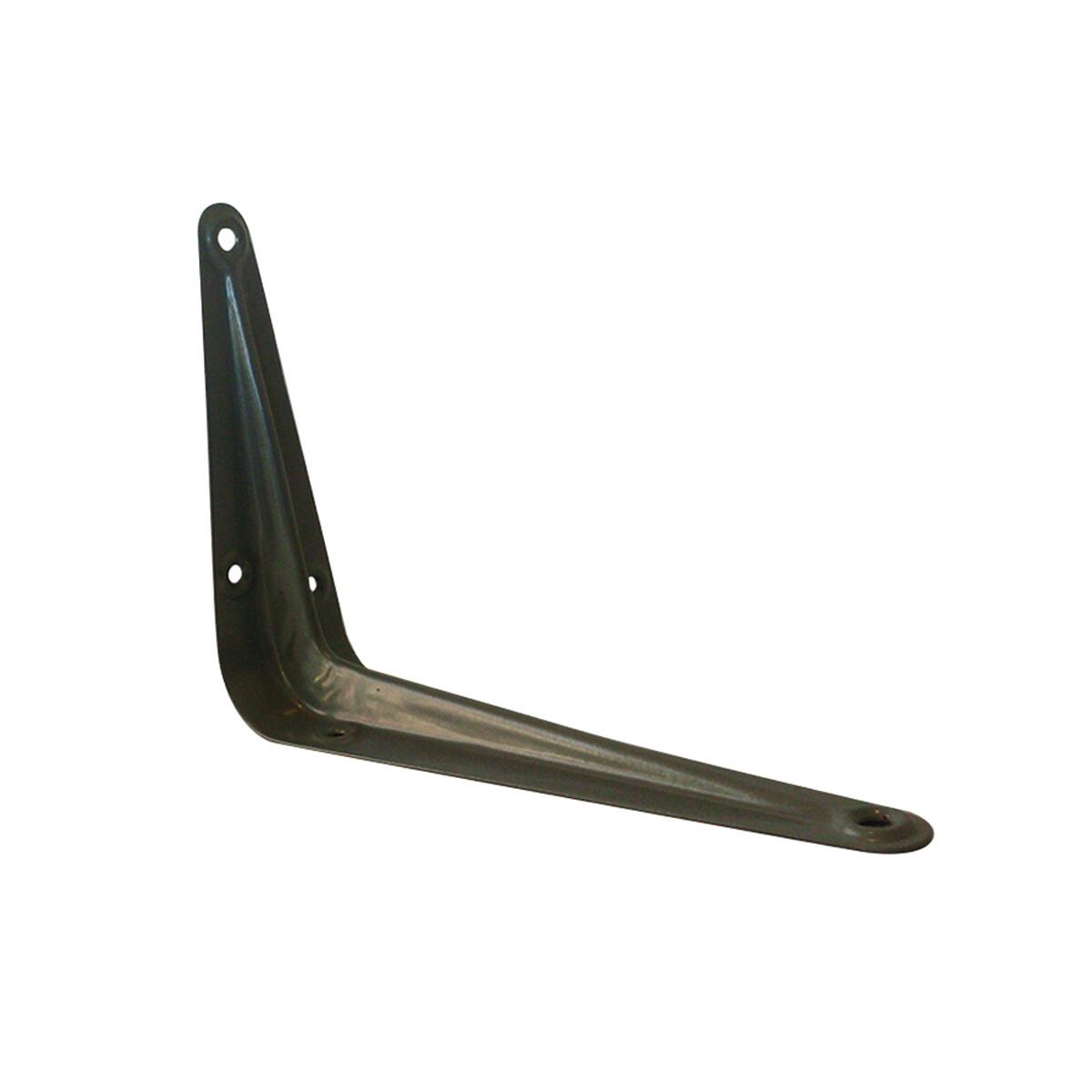 Reggimensola Basic L 12.5 x H 12.5 cm grigio / argento
