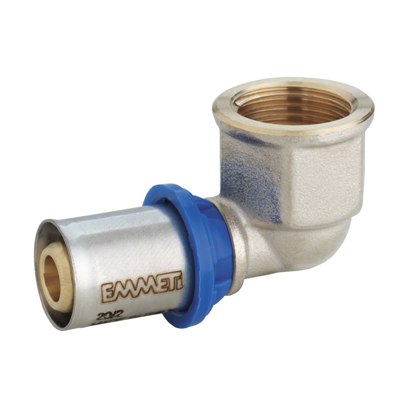 GOMITO A 90° C/DERIVAZIONE FEMMINA DIANFLEX RACCORDO PER POLIETILENE 3 X 25 F Brico Faidf 54097300