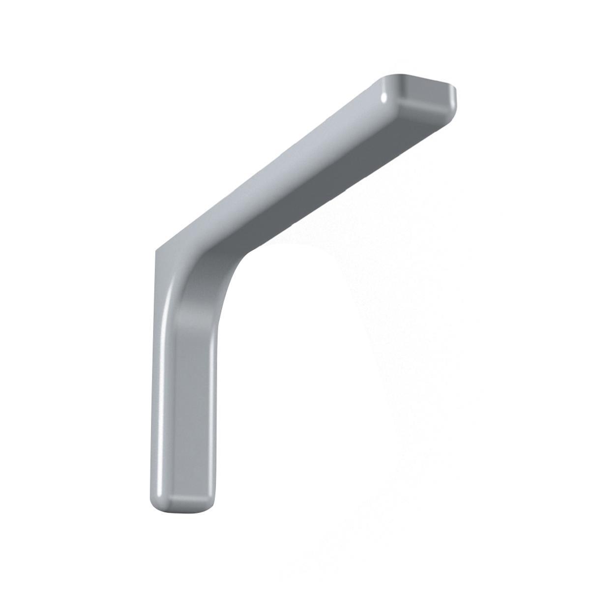 Reggimensola Leonardo L 18 x H 11.4 cm grigio / argento