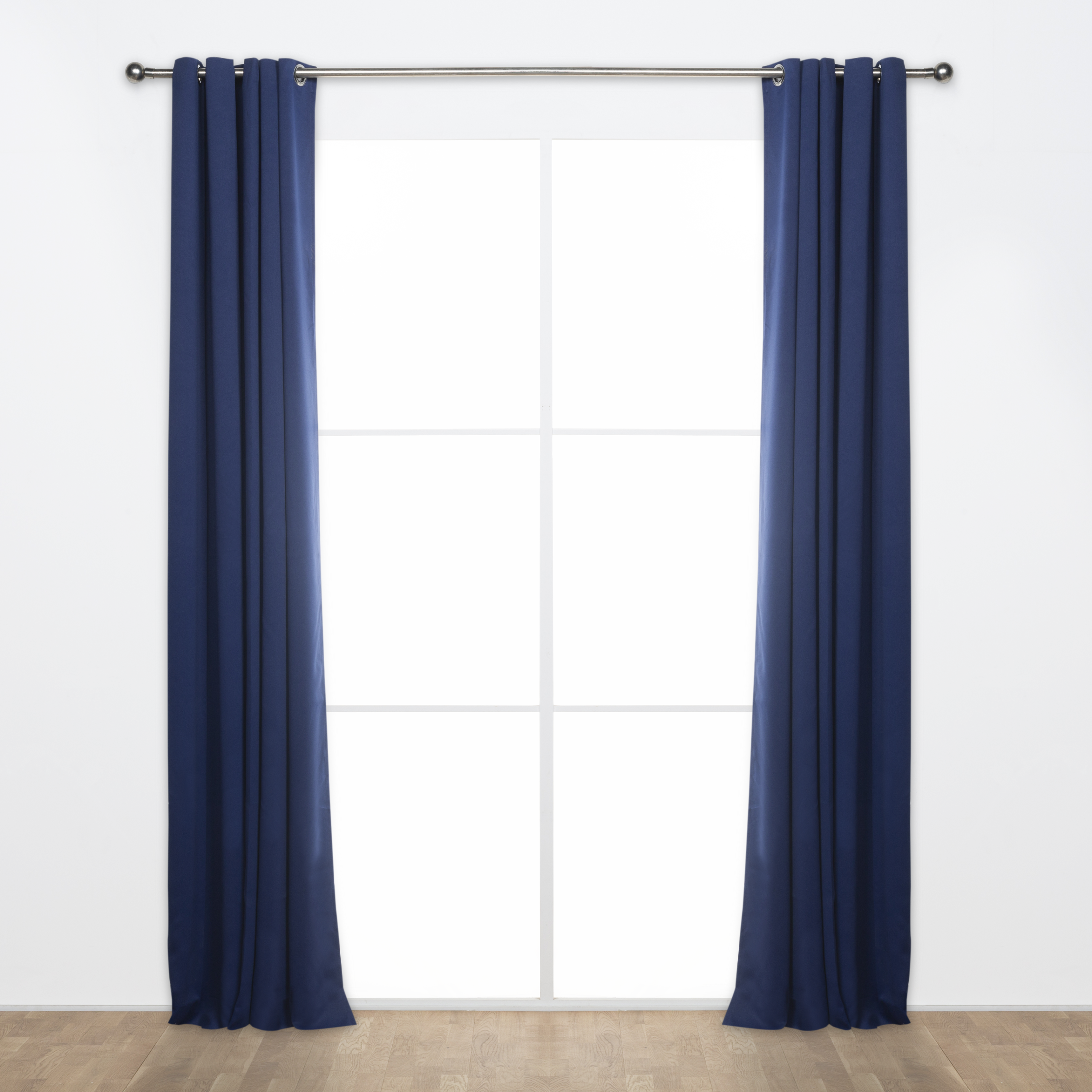 Tenda Corallo blu, occhiello 140x280 cm | Leroy Merlin