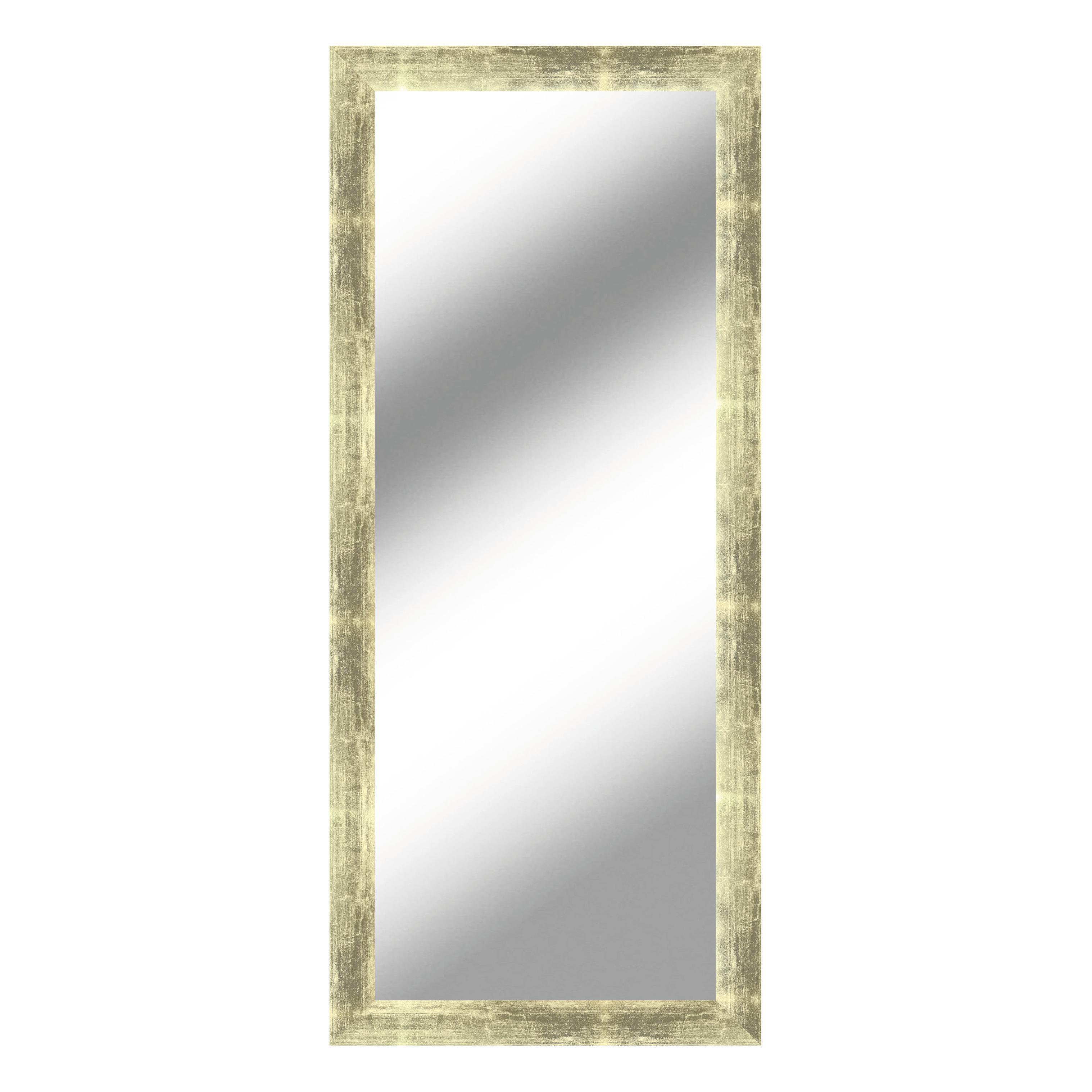 Specchio da parete rettangolare Osaka oro 57x157 cm - 2