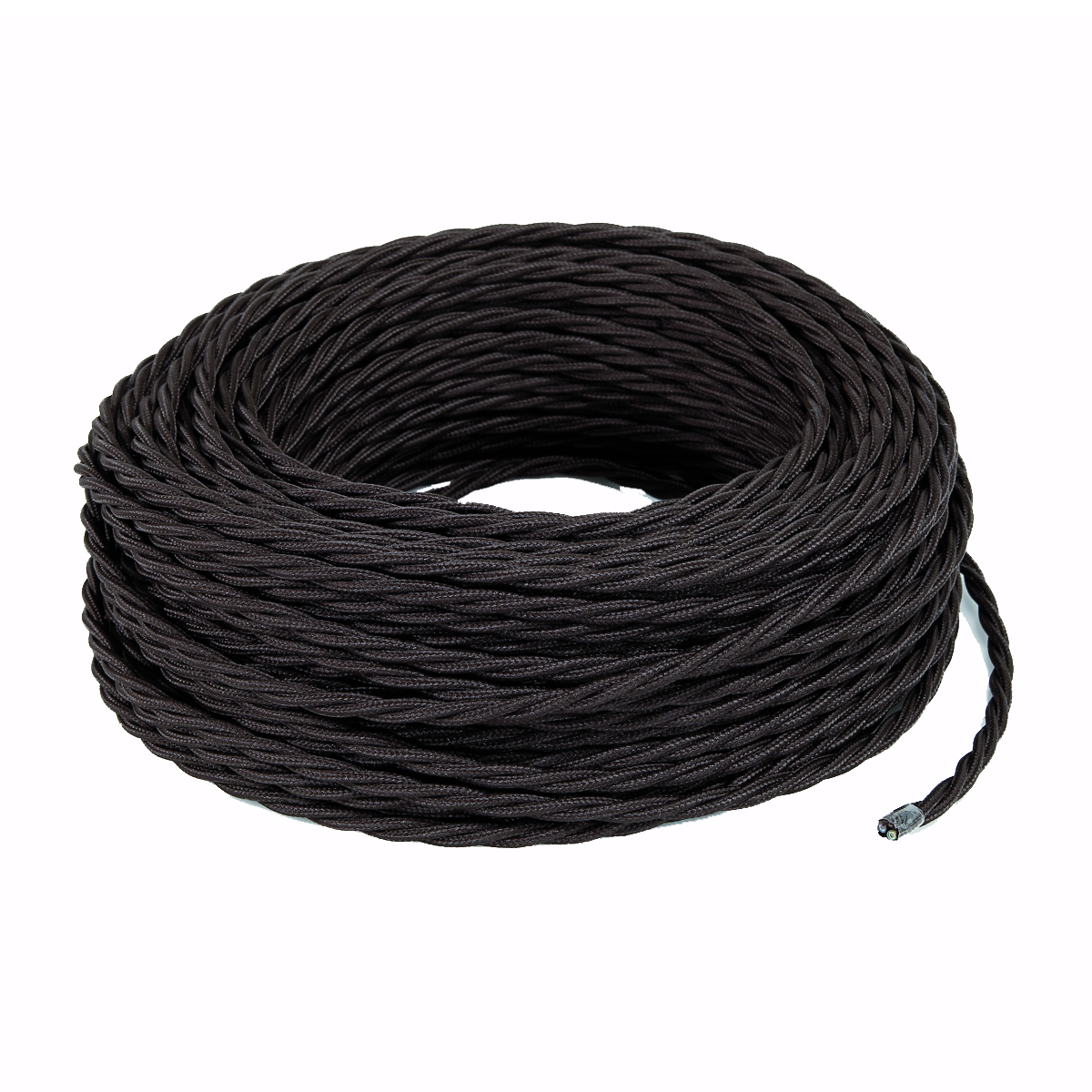 Cavo Tessile 2.5M (2x0.75mm) Marrone - Foto 3