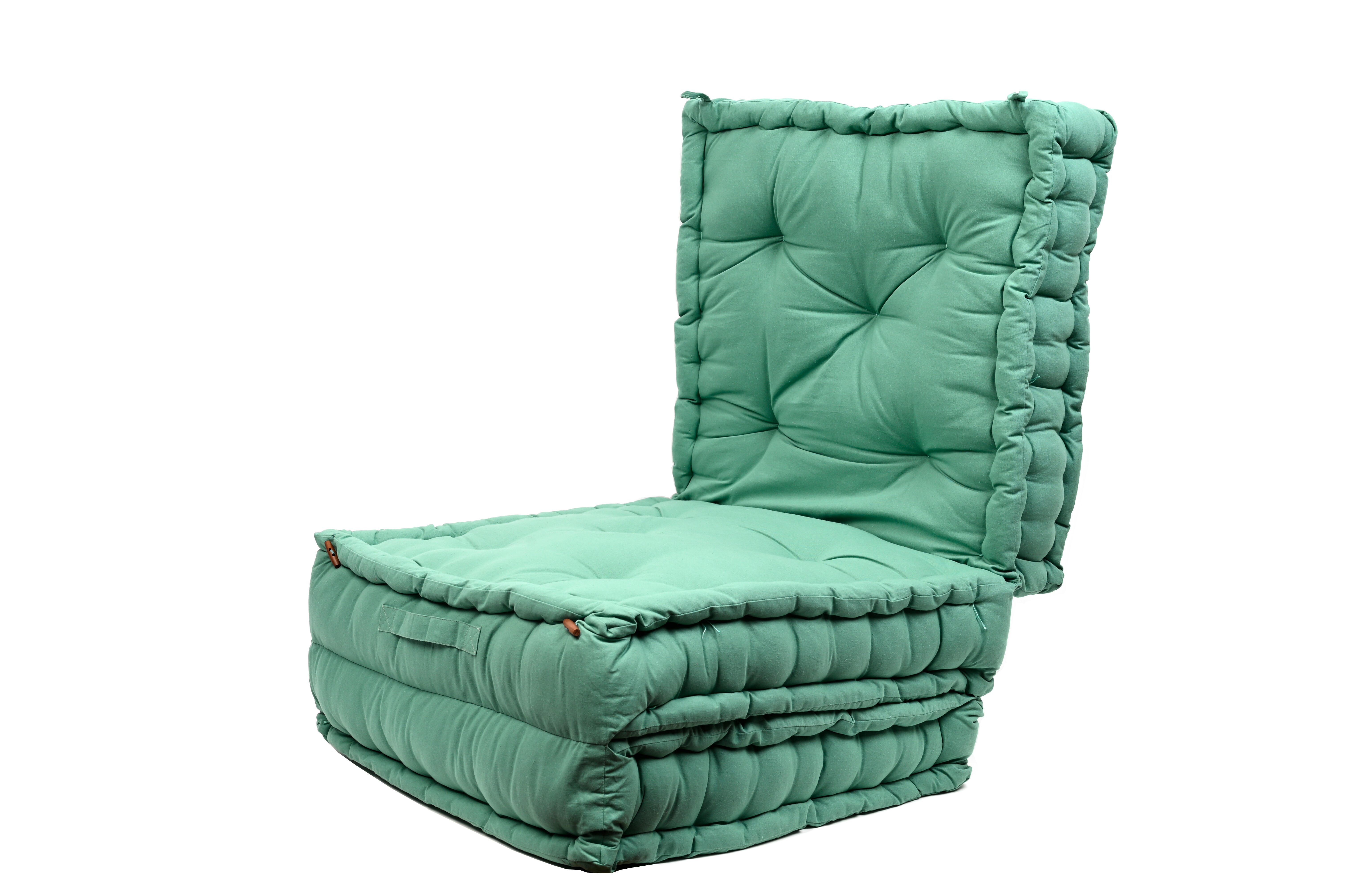 Eyes Of India Federa Cuscino Quadrato 35 Cm, Mandala Blu Rosa Verde, Stile Boho Con Pon Pon – Solo Coperta, Inserto Non Incluso - 3