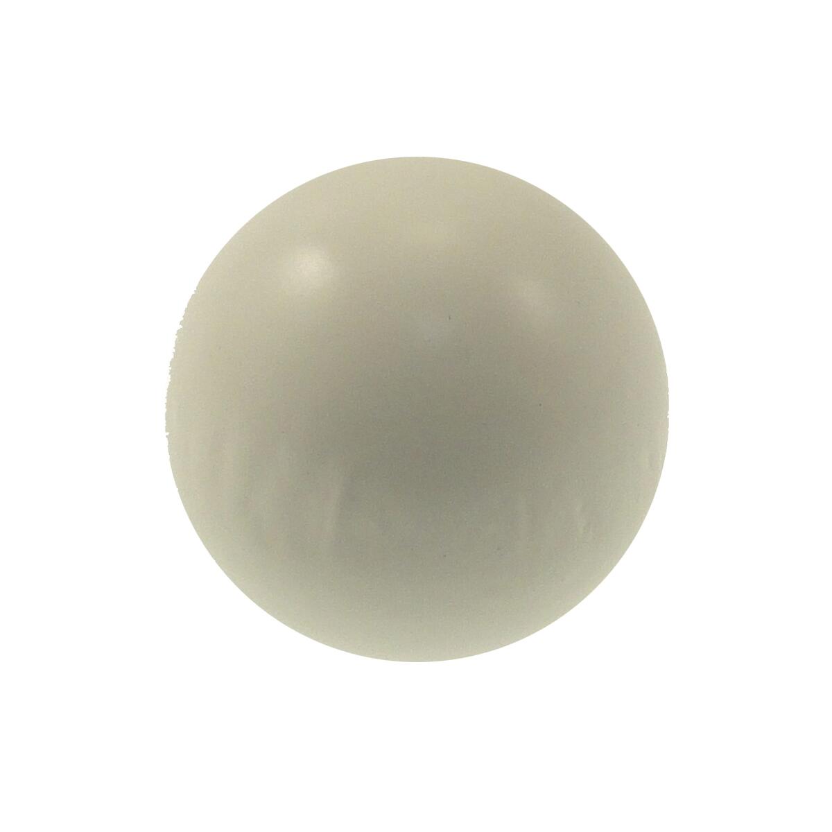 Finale per bastone Zip pomolo in legno Ø11mm bianco laccato Set di 2 pezzi