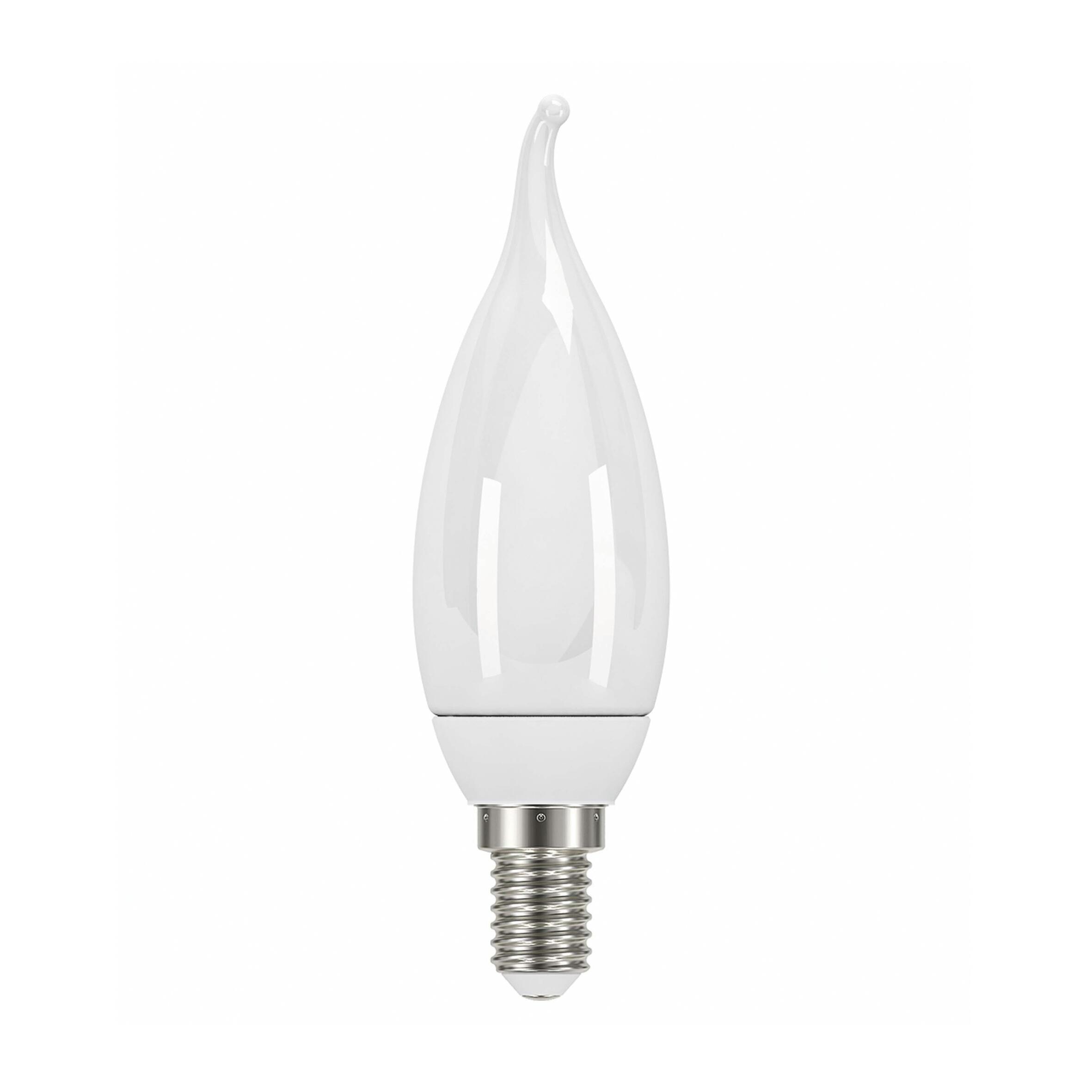 Lampadina LED, E14, Colpo Di Vento, Opaco, Luce Calda, 5W=470LM (equiv ...