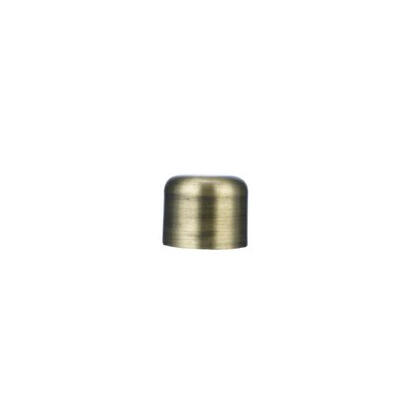Finale per bastone Bran tappo in metallo Ø20mm oro patinato INSPIRE Set di 2 pezzi
