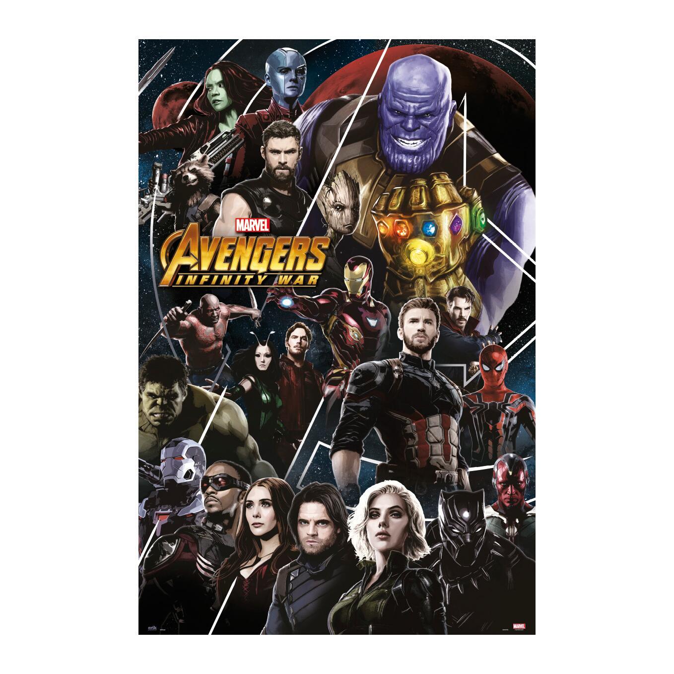 Poster Avengers infinity war 61x91.5 cm