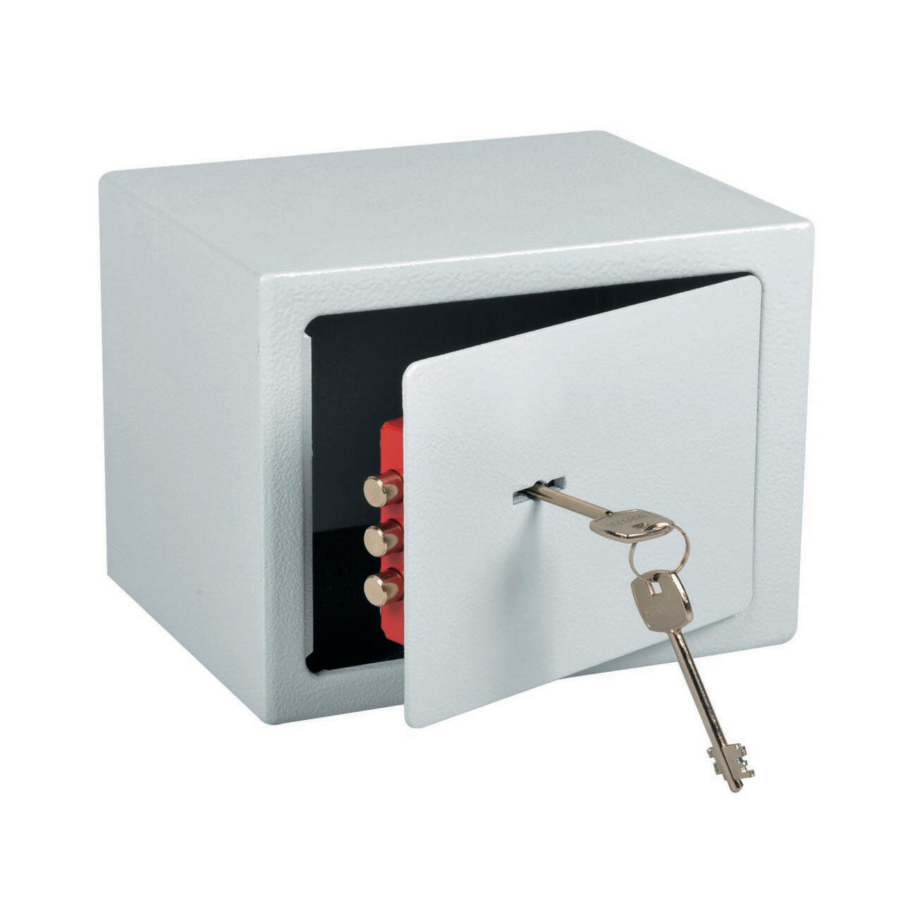 Cassaforte a chiave da fissare L20 x P15 x H15 cm