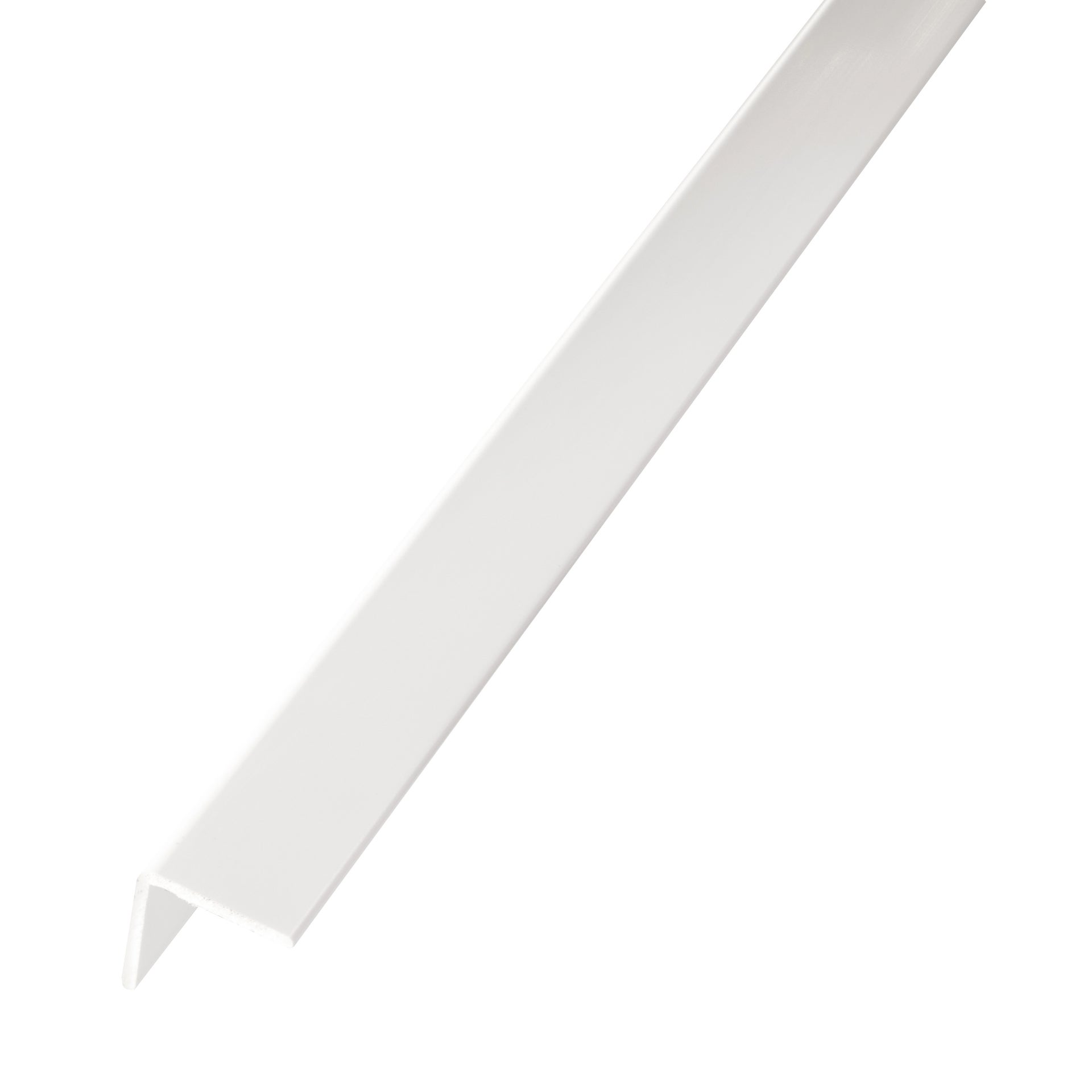 Profilo angolare simmetrico STANDERS in pvc 2.6 m x 1.95 cm bianco