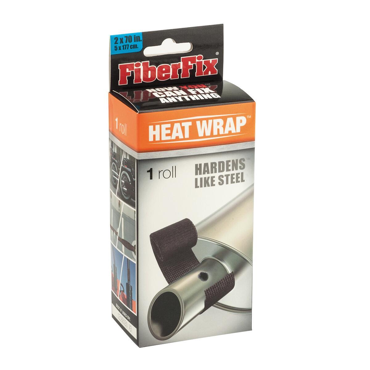 Nastro di riparazione Fiberfix Heat Wrap 50 mm x 1.77 m nero Leroy Merlin