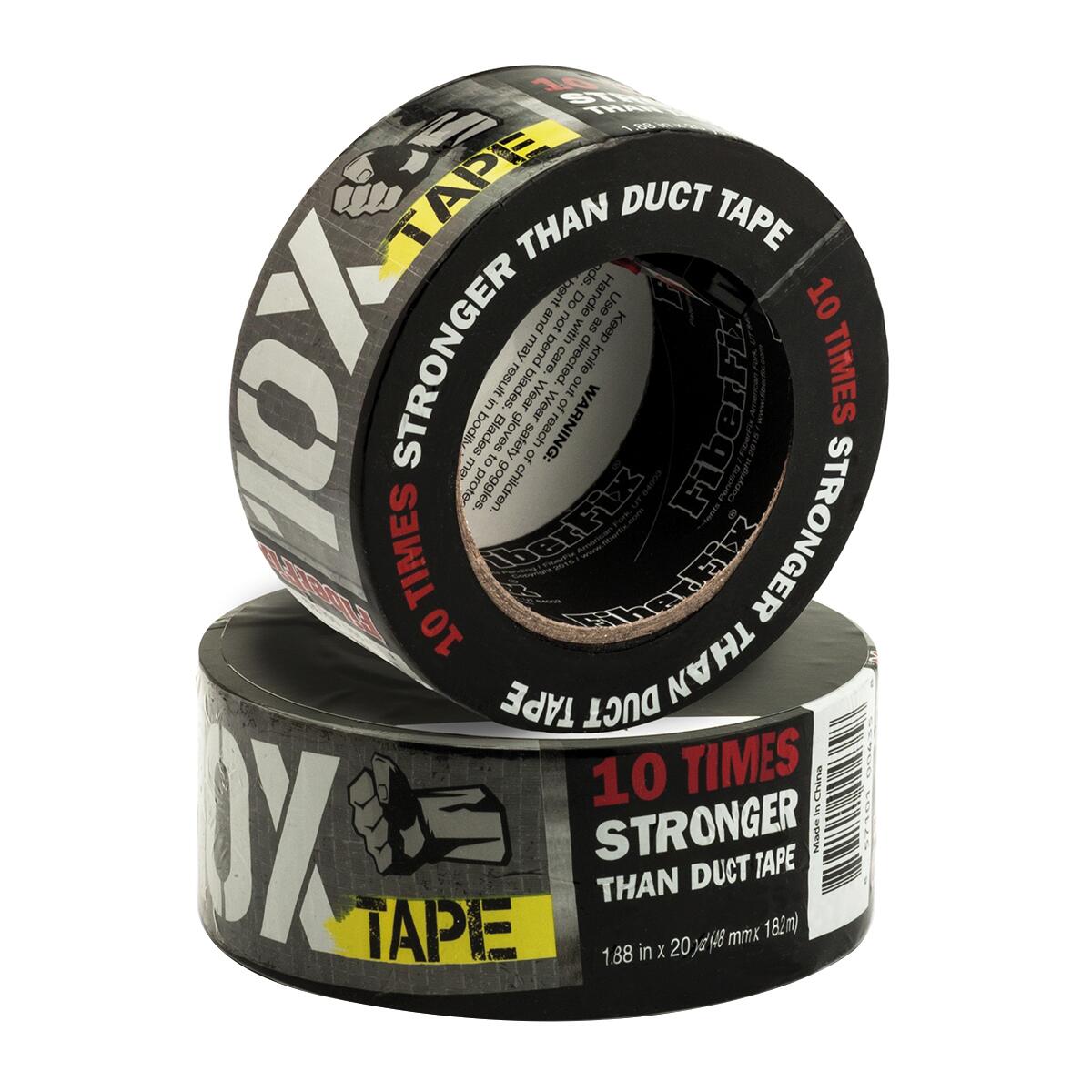 Nastro di riparazione 10X Tape 48 mm x 18 m nero