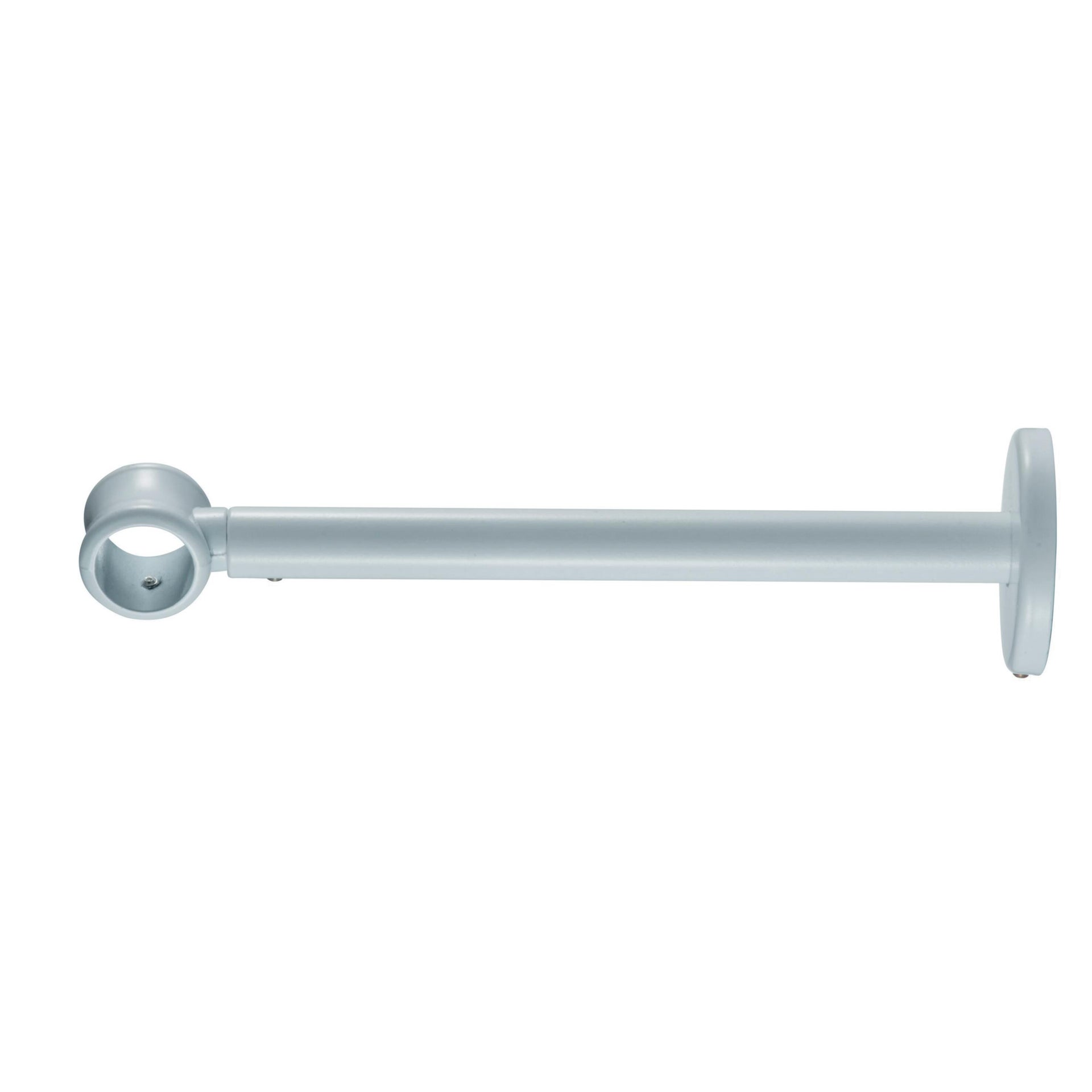 Supporto estensibile singolo chiuso estensibile Ø20mm Nilo in metallo bianco lucido 21cm INSPIRE