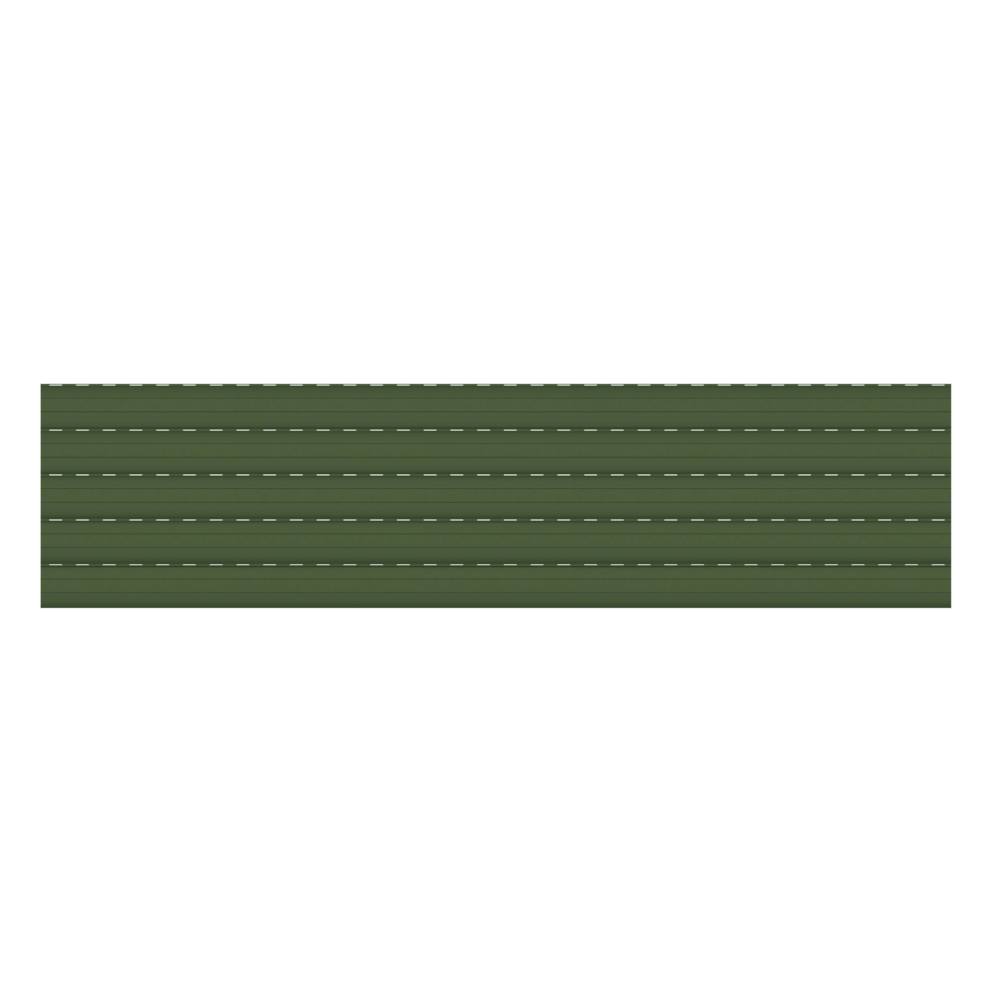 Kit aggiuntivo tapparella in pvc PINTO verde 6005 Torino L 83 x H 28 cm - 1