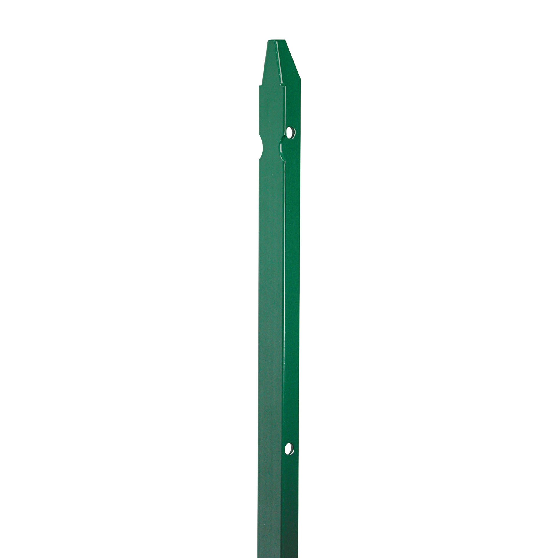 Palo in acciaio galvanizzato plastificato a t H 150 cm L 3 x 3 cm