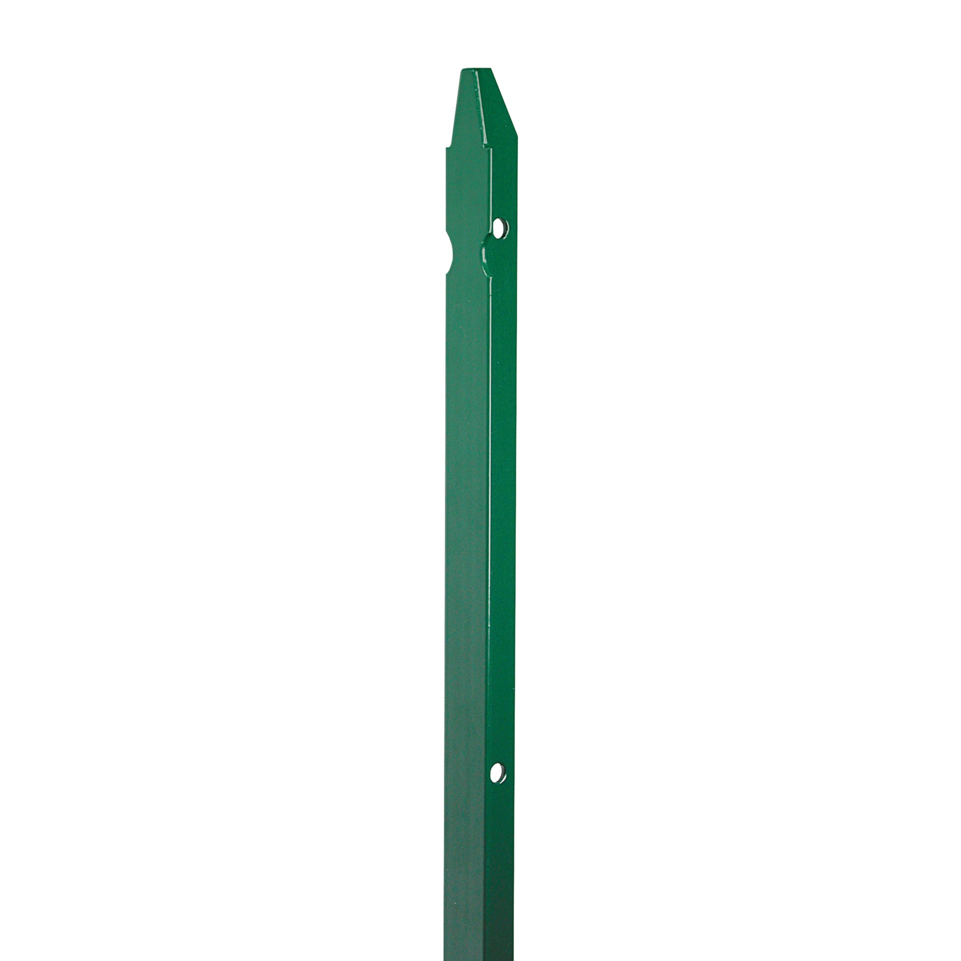 Palo in acciaio galvanizzato plastificato a t H 200 cm L 3 x 3 cm