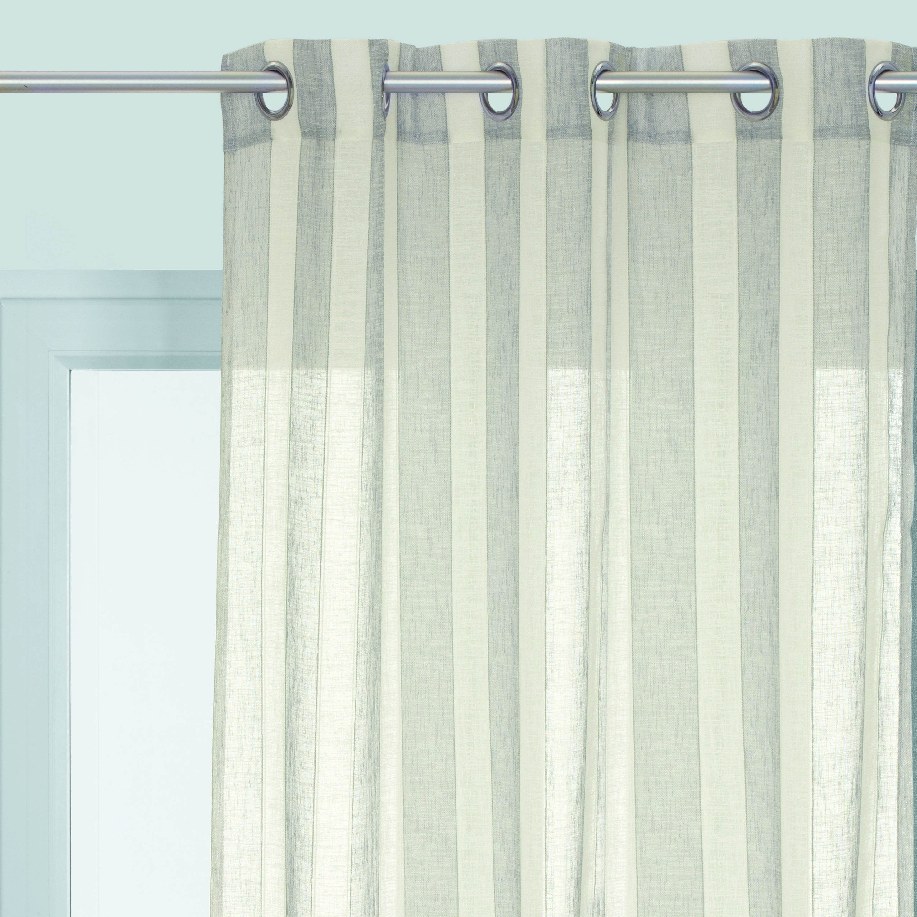 ROOM99 Tenda Con Occhielli Argentati, Aura, 180 X 280 Cm - 5
