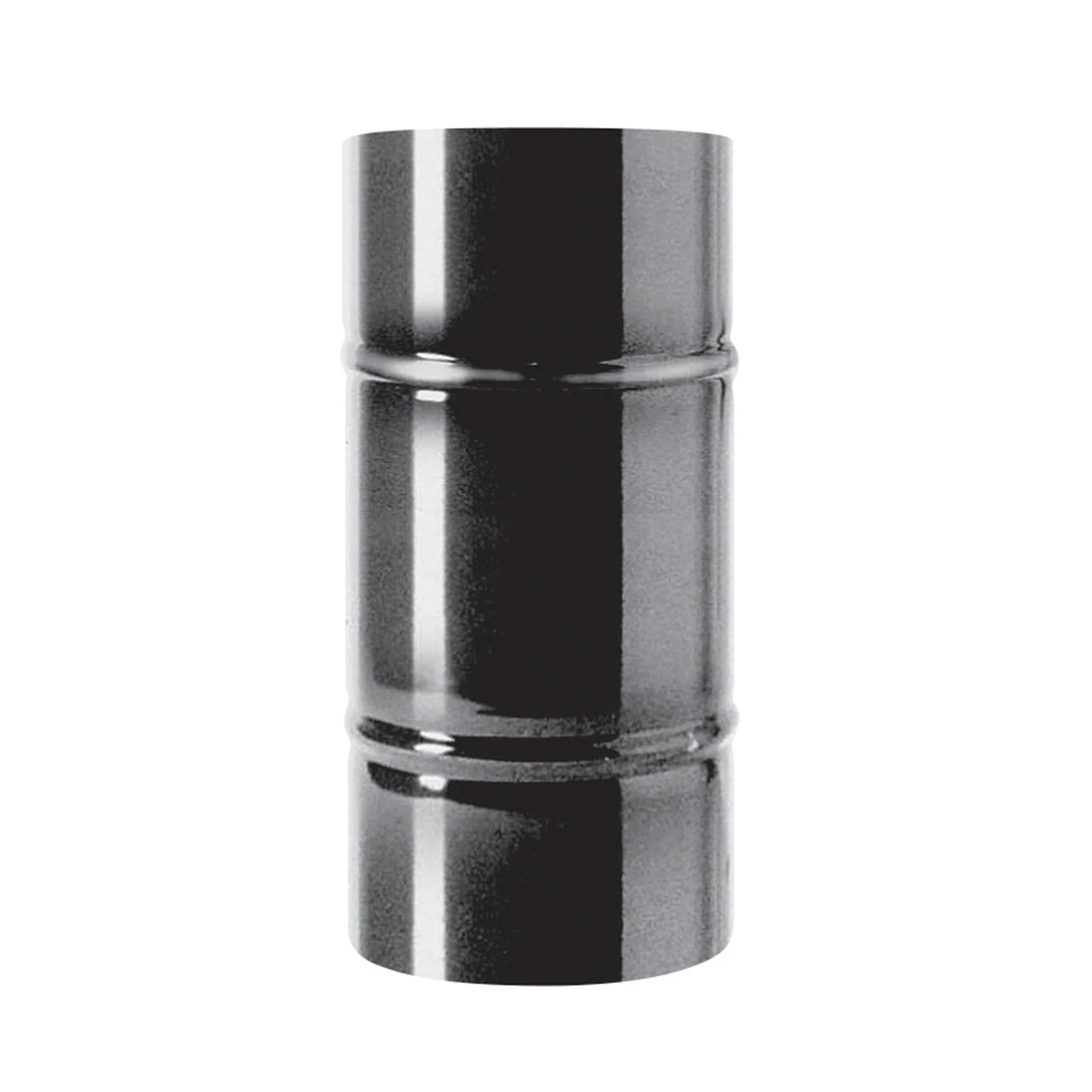 Tubo in acciaio al carbonio smaltato L 25 cm x Ø 120 mm