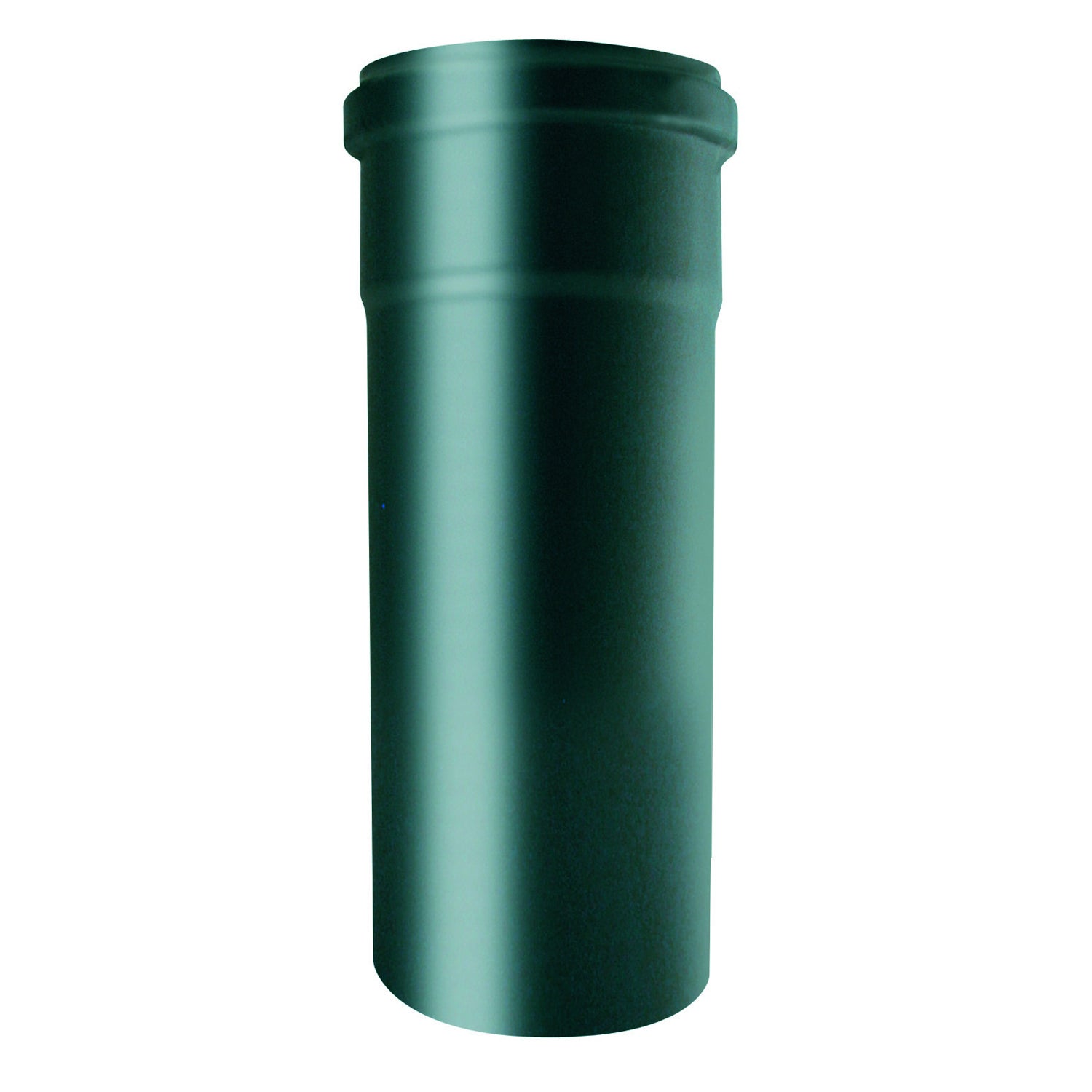 Tubo Pellet MP 1.2mm Smalt ner in acciaio al carbonio L 25 cm x Ø 100 mm