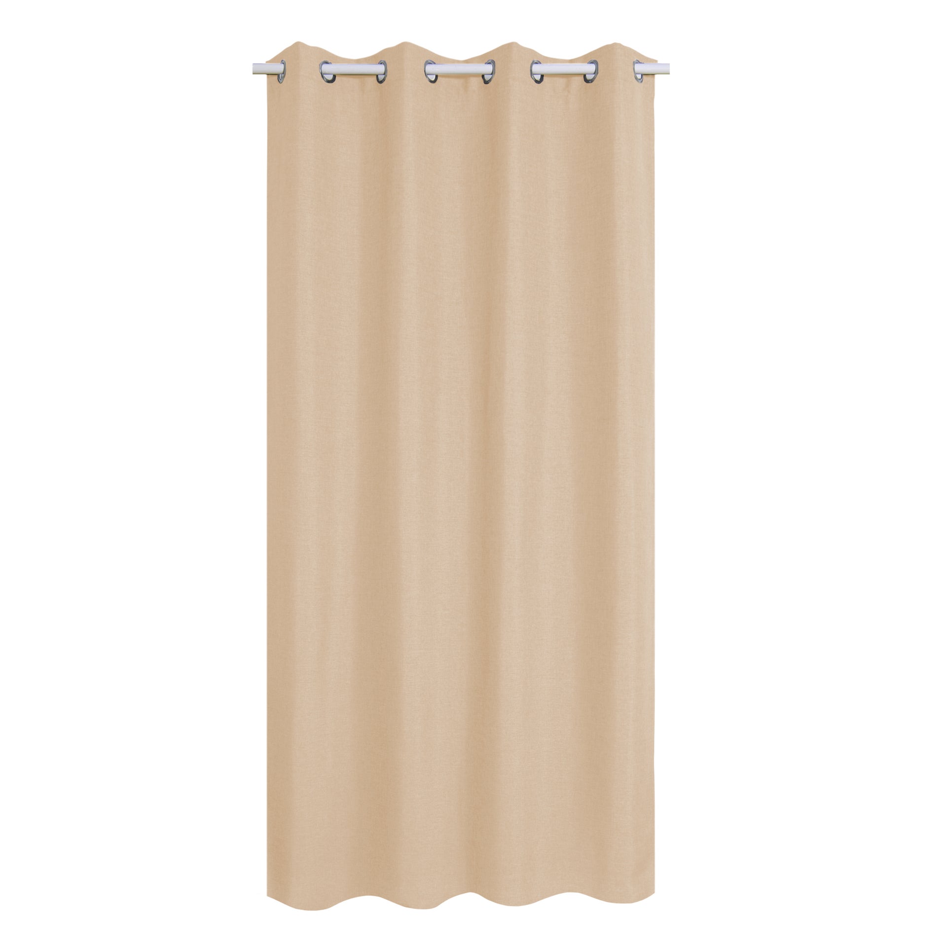 Tenda Inspire Oscurante Termica Stop Cold Beige Occhielli 140 X 280 Cm Leroy Merlin