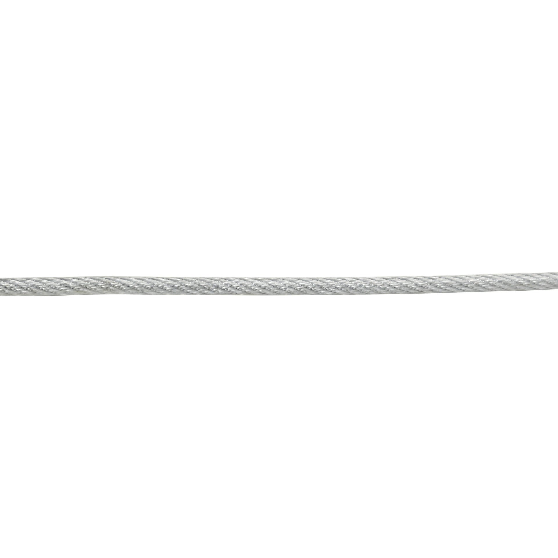 Kit Cavo Acciaio Inox 100m Con Tiranti - Per Giardinaggio, Tende Da Esterno E Recinzioni (Ø2mm, Rivestito PVC Argento) - Foto 12