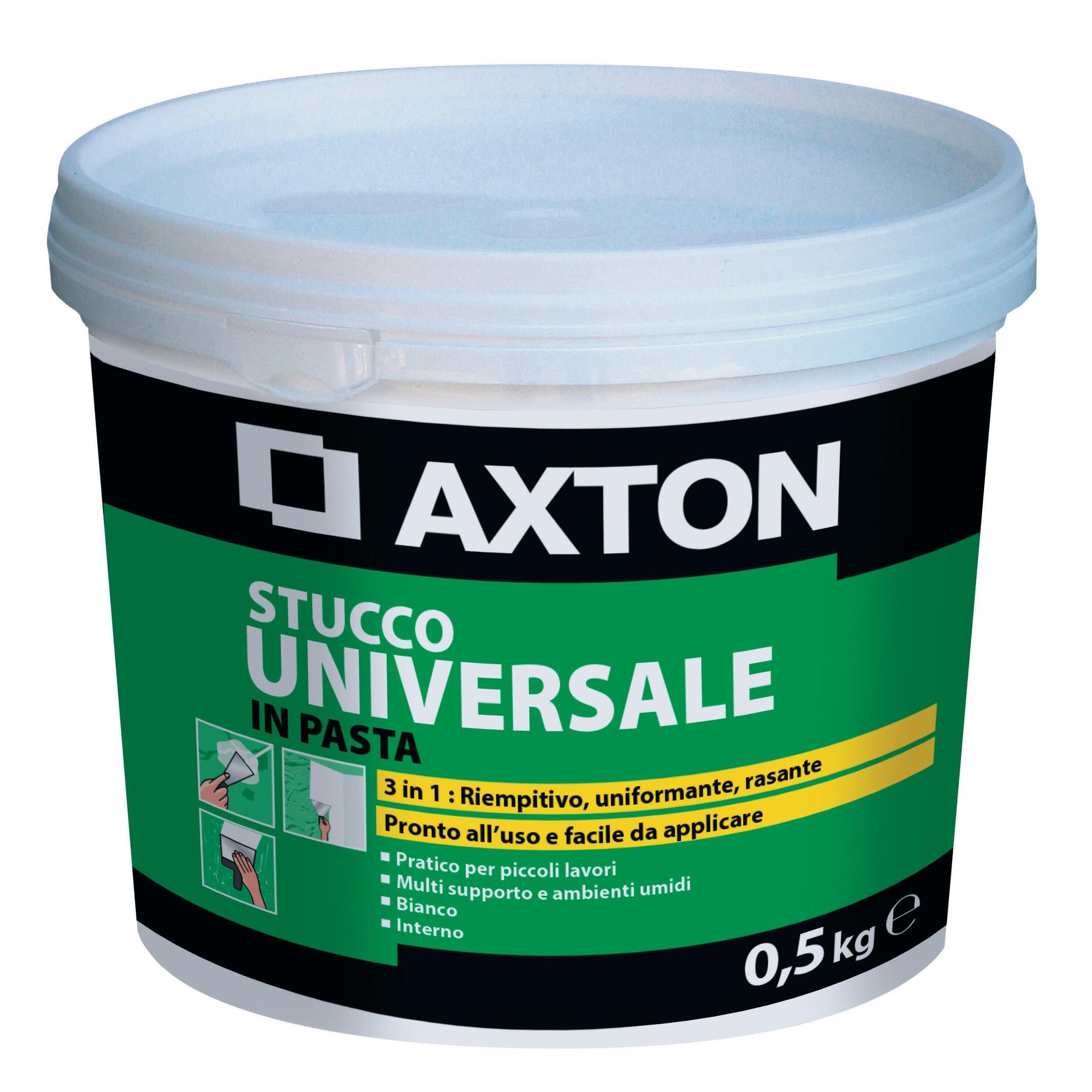 Stucco in pasta AXTON Universale 500 g bianco