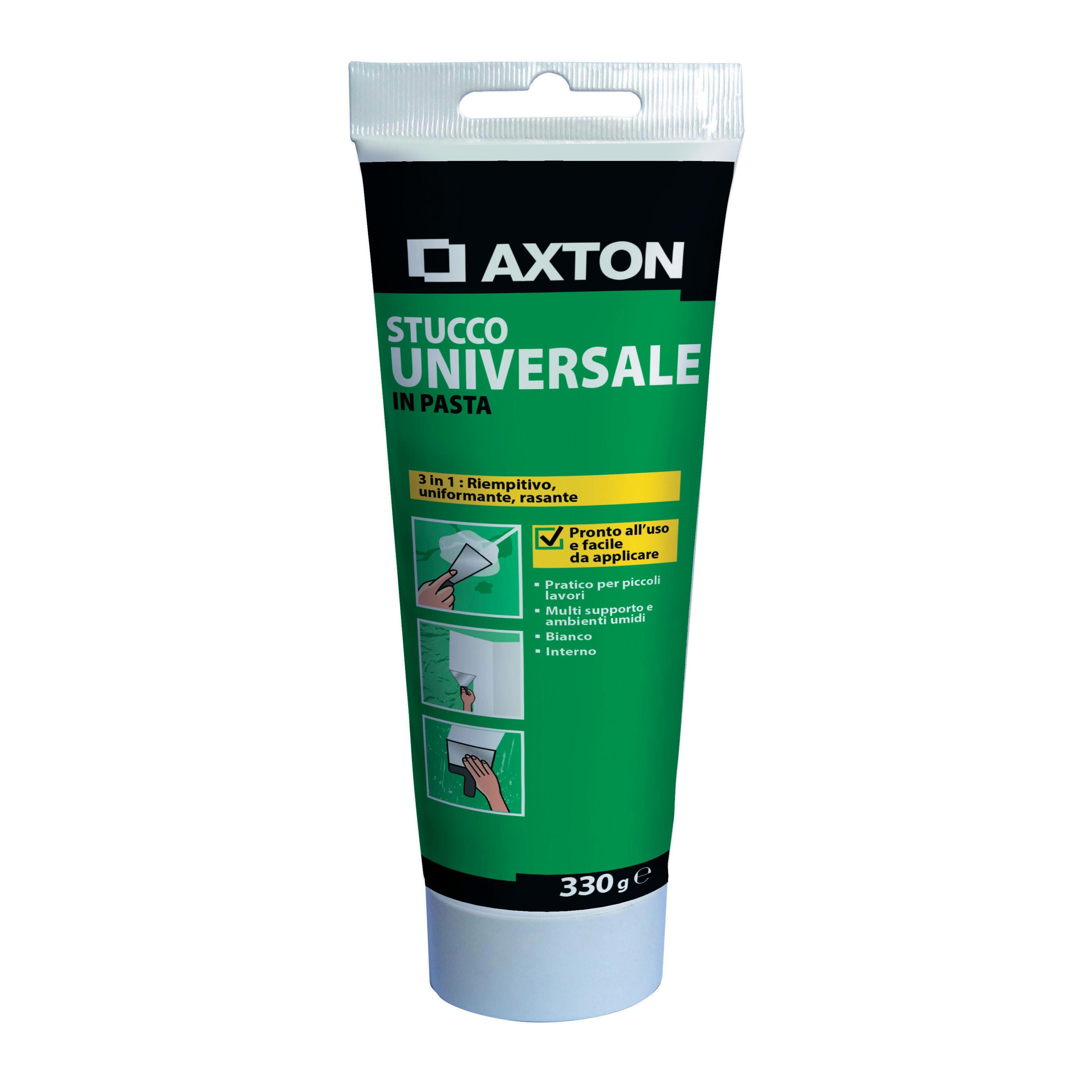 Stucco in pasta AXTON Universale 0.33 kg bianco - 1