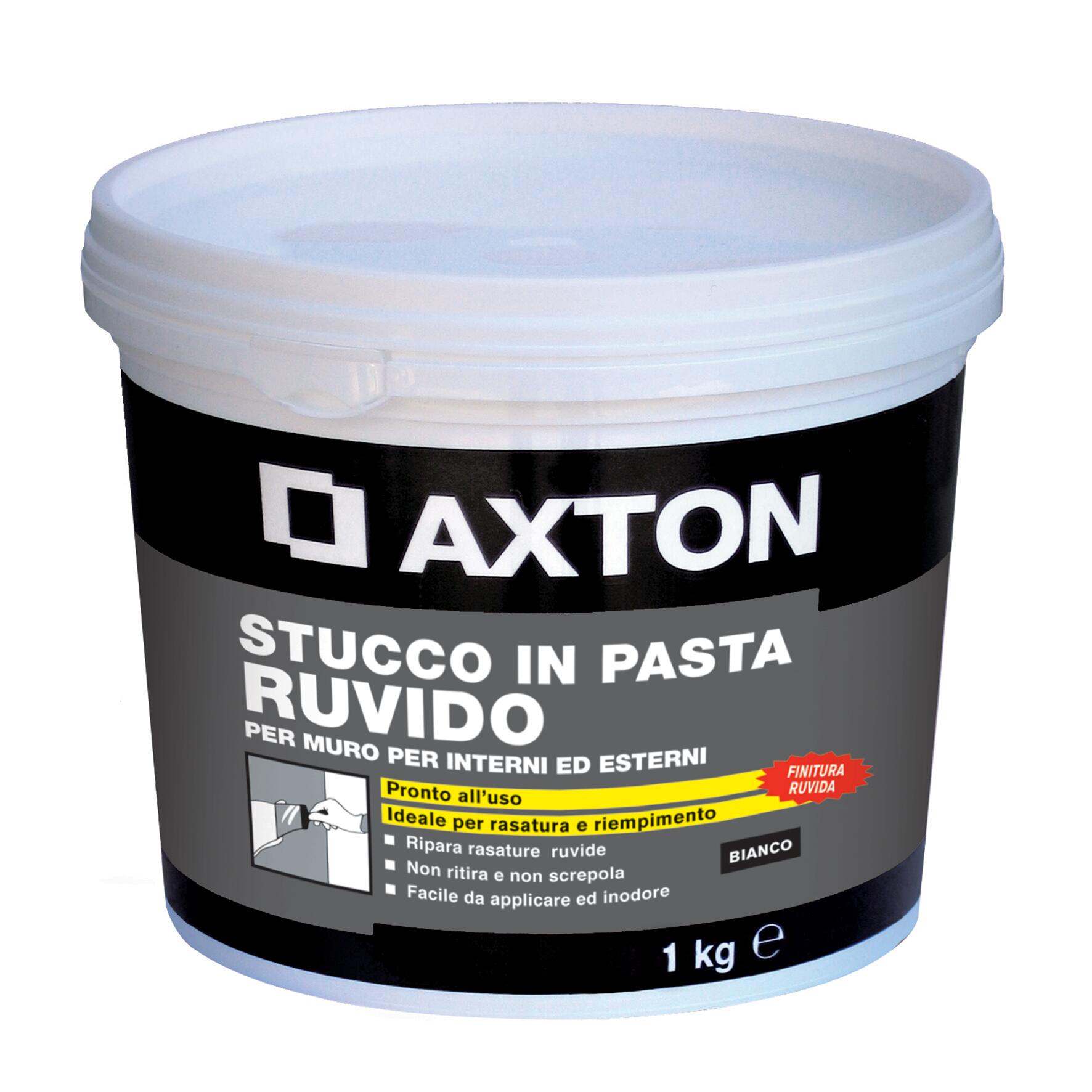 Stucco in pasta AXTON 1 kg bianco