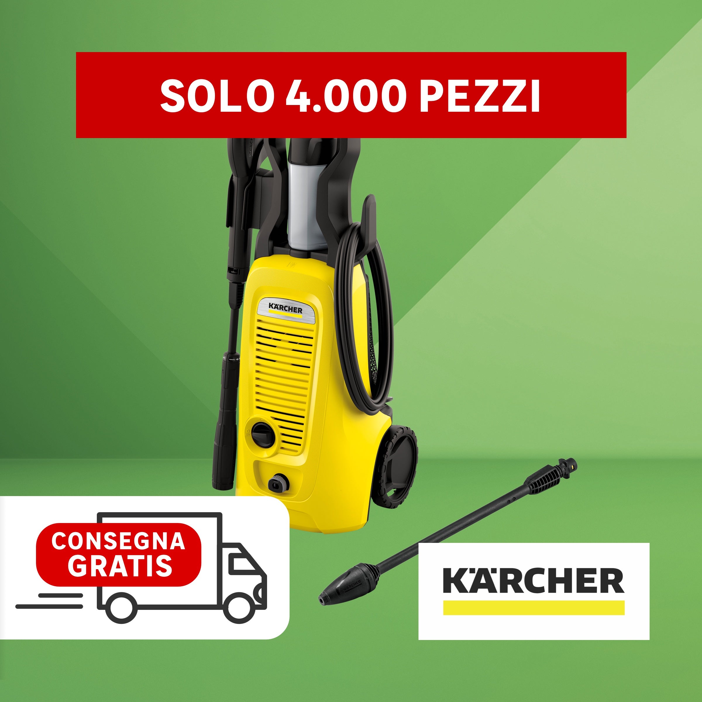 Kärcher Idropulitrice K 4 Classic Home, Pressione Max. 130 Bar - Foto 7