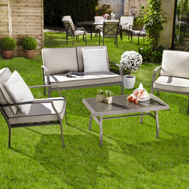 Coffee Set Rivestito In Alluminio Naterial Roma Per 4 Persone