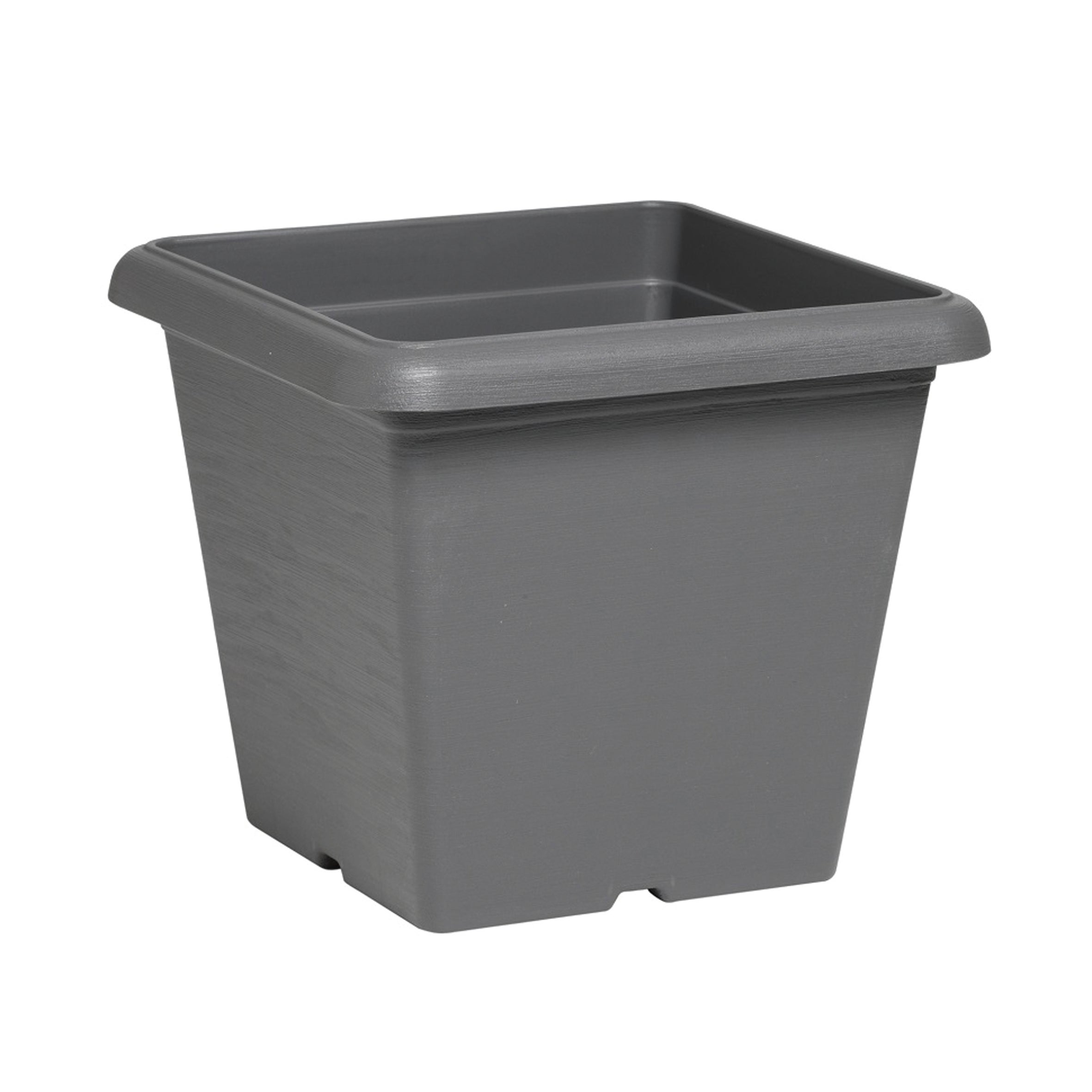 Vaso Cilindro Terrae 35 Cm Grigio Fumo – Resistente Ai Raggi UV Per Esterno E Interno