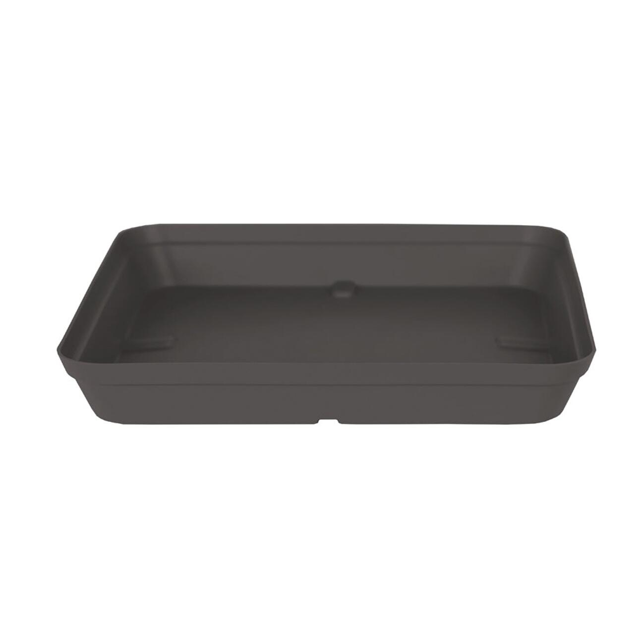 Fioriera Rettangolare Rattola Con Sottovaso - Grigio Antracite, 29,5 Cm, Resistente UV - 2