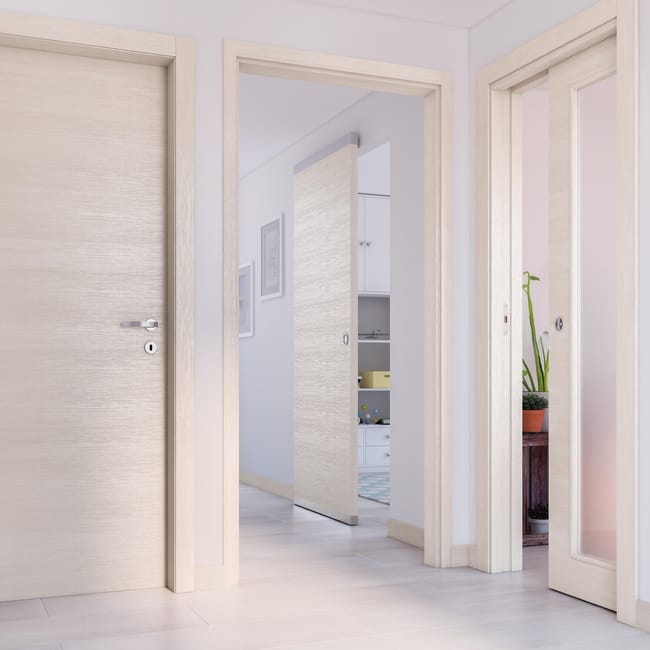 porta a battente lucad grano l 80 x h 210 cm reversibile leroy merlin