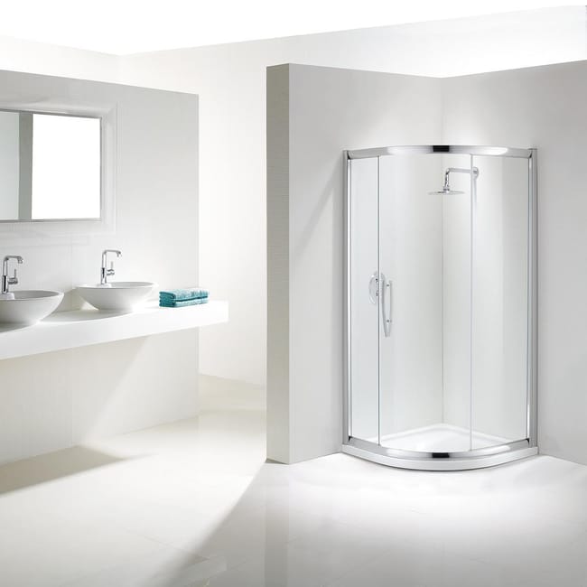 Box Doccia Semicircolare Scorrevole Namara 80 X 80 Cm H 195 Cm In Vetro Temprato Spessore 8 Mm Trasparente Argento Leroy Merlin Leroy Merlin Box Doccia Semicircolare