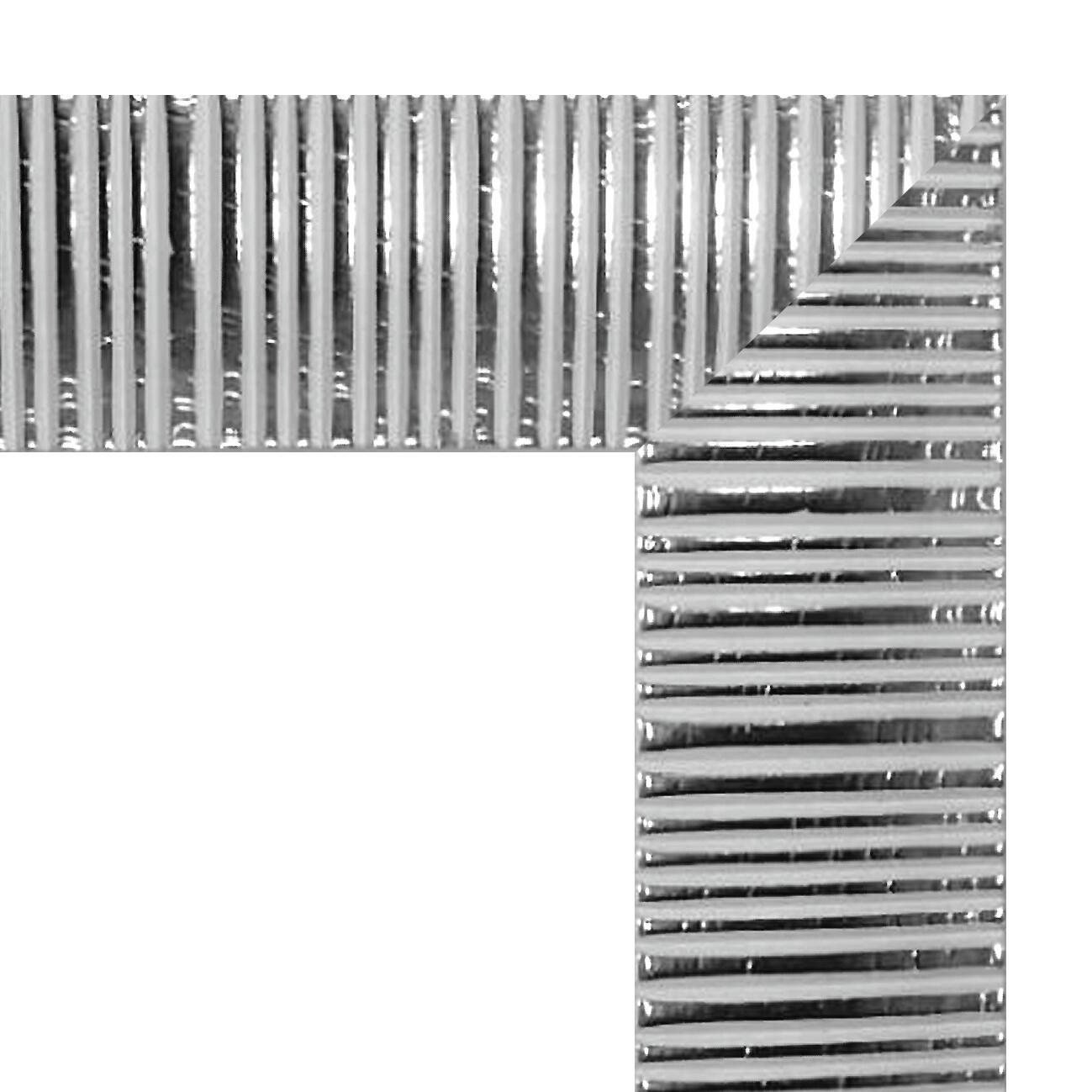 Cornice INSPIRE Soho argento per foto da 21x29.7(A4) cm - 4