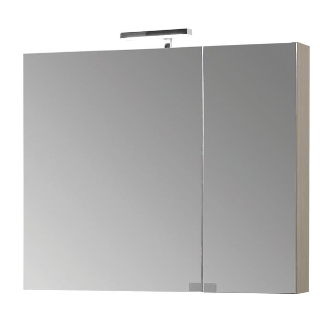 Specchio Con Illuminazione Integrata Completo Di Faretto Bagno Rettangolare Pisa L 81 X H 70 Cm Leroy Merlin Leroy Merlin Specchi Contenitori Bagno
