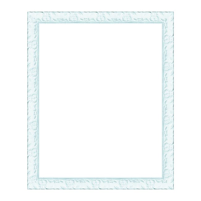Cornice INSPIRE Sylvia bianco per foto da 40x50 cm - 1