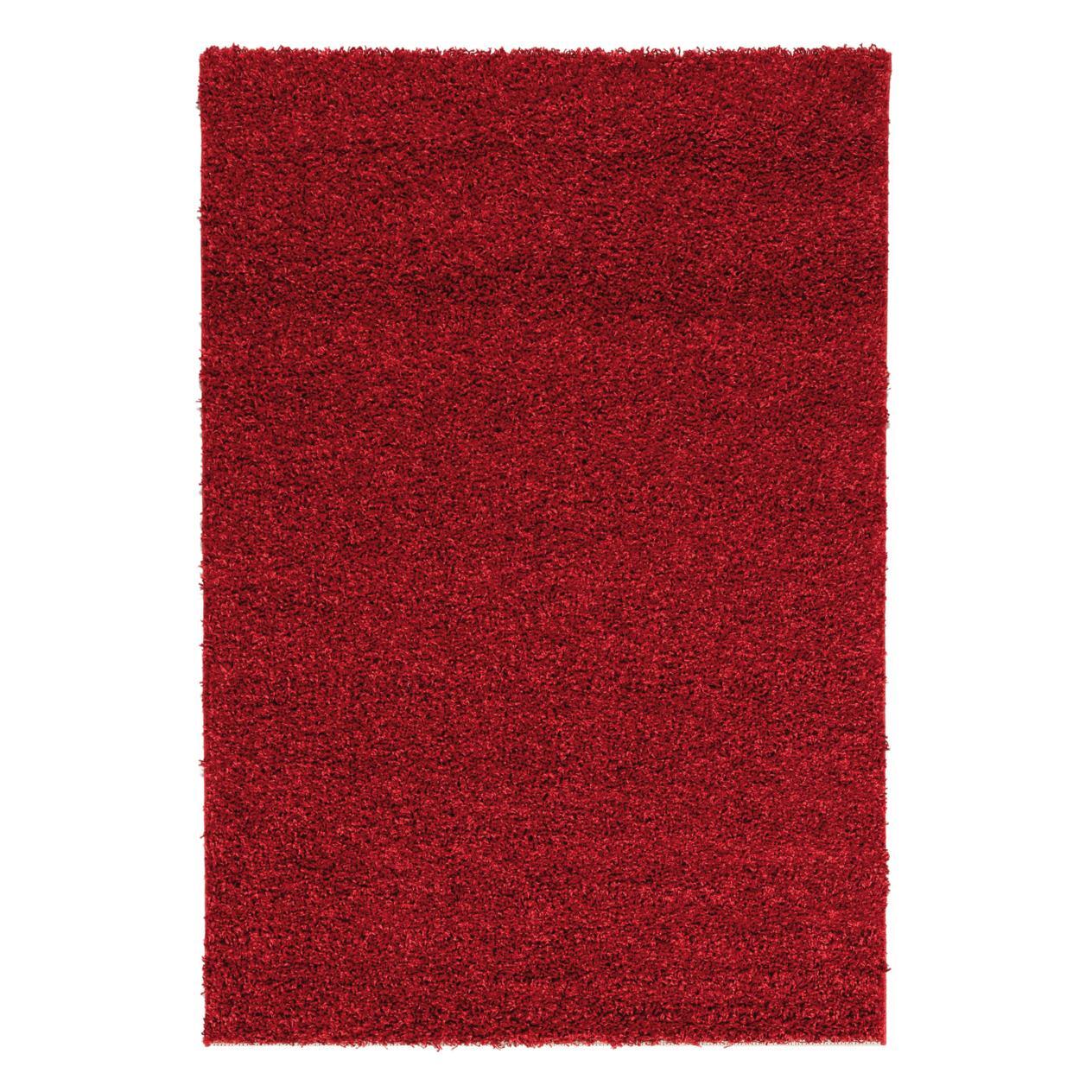 Tappeto Curly tender , rosso, 120x170 - 3