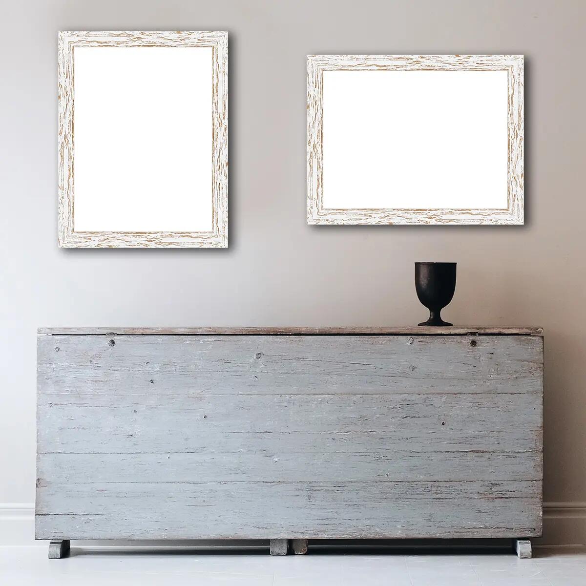 Cornice INSPIRE Gaia bianco per foto da 14x14 cm - 3