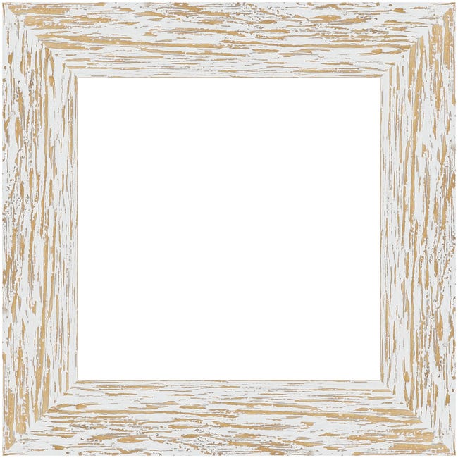 Cornice INSPIRE Gaia bianco per foto da 14x14 cm - 1