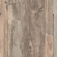 Carta Da Parati Effetto Legno Grigio Bianco - Tessuto Non Tessuto, 10.05m X 0.53m, Made In Germany - Foto 12