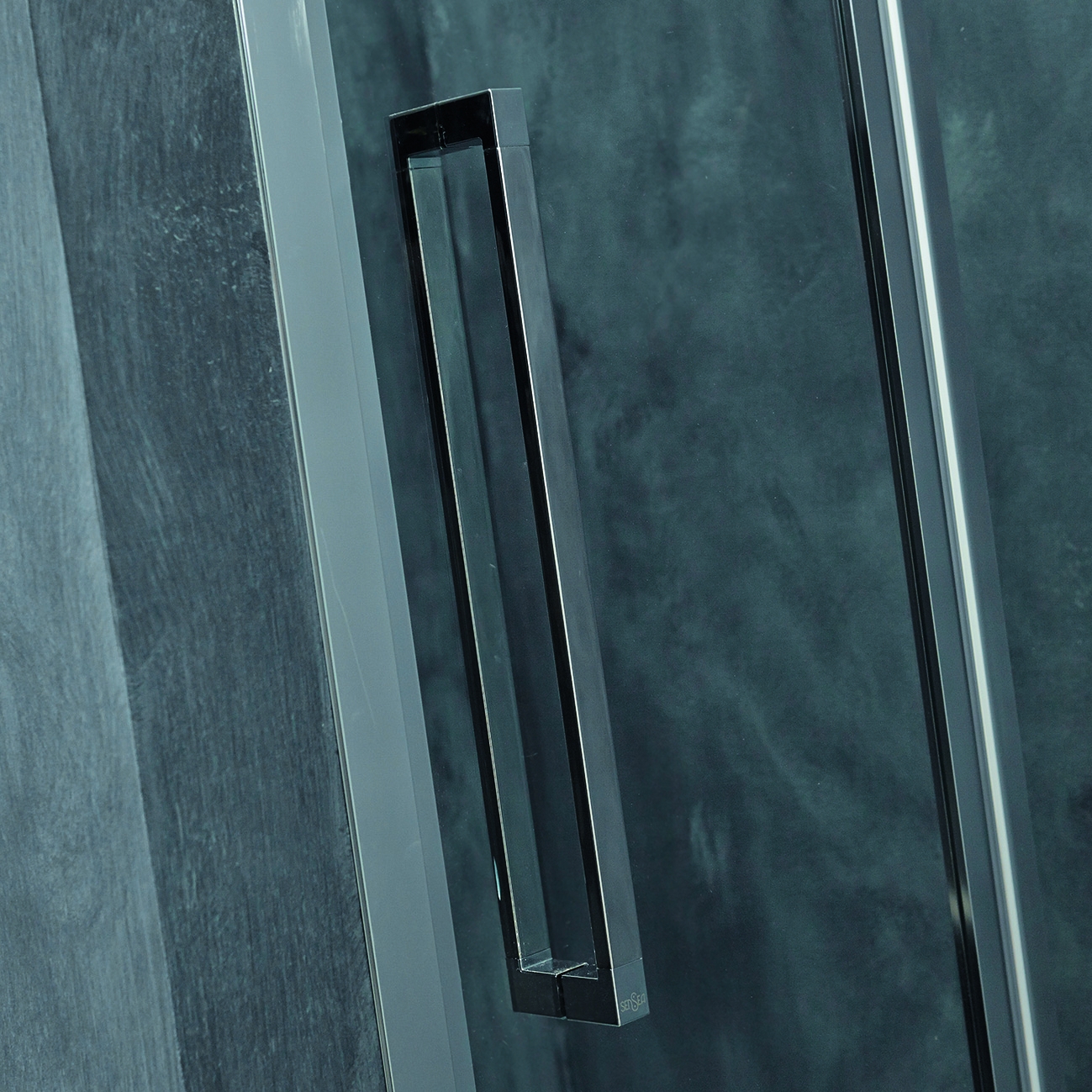 Porta doccia pieghevole PURITY3 170 cm, H 195 cm in vetro, spessore 6 mm trasparente cromato - 6