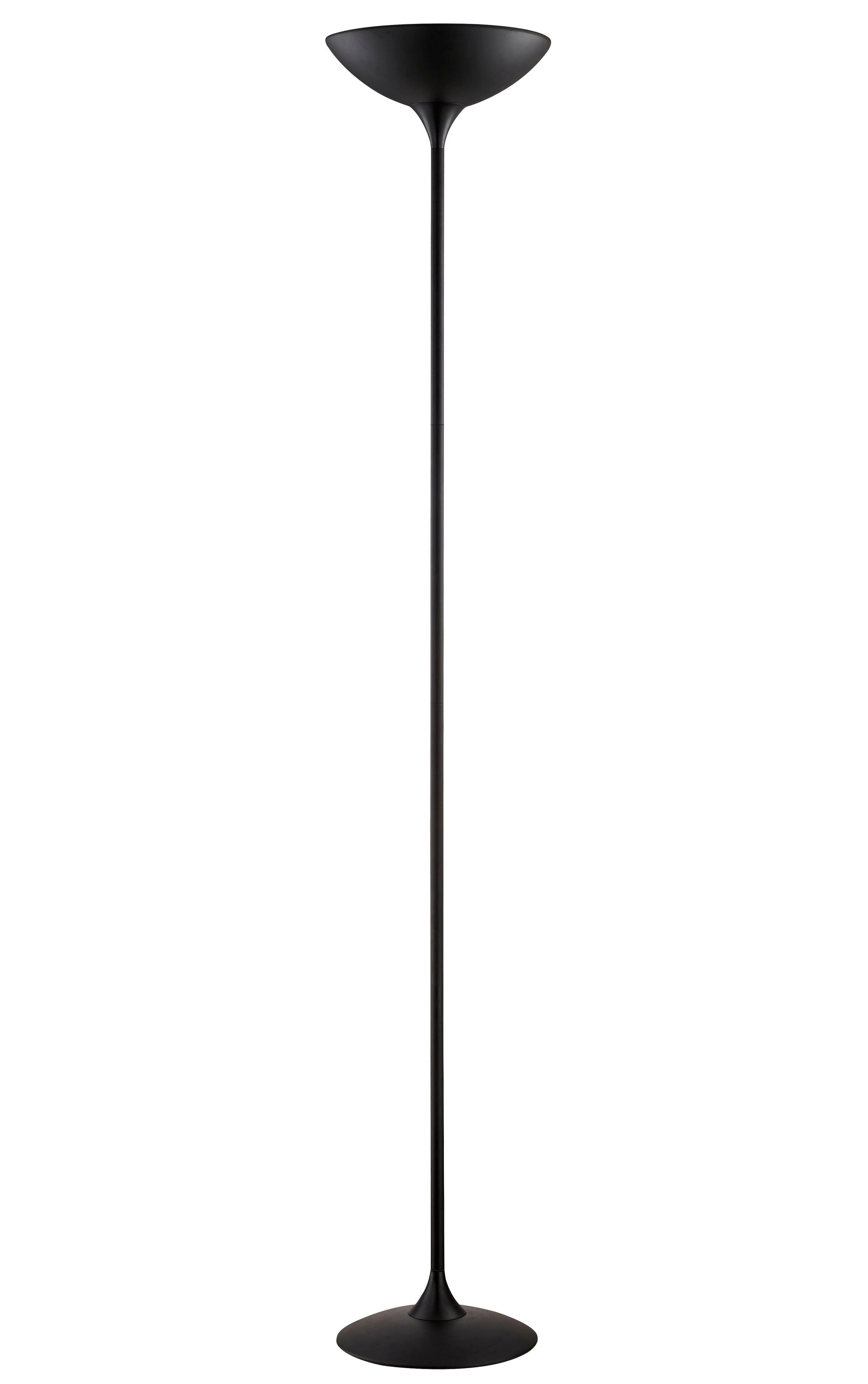 Lampada Da Terra Nero