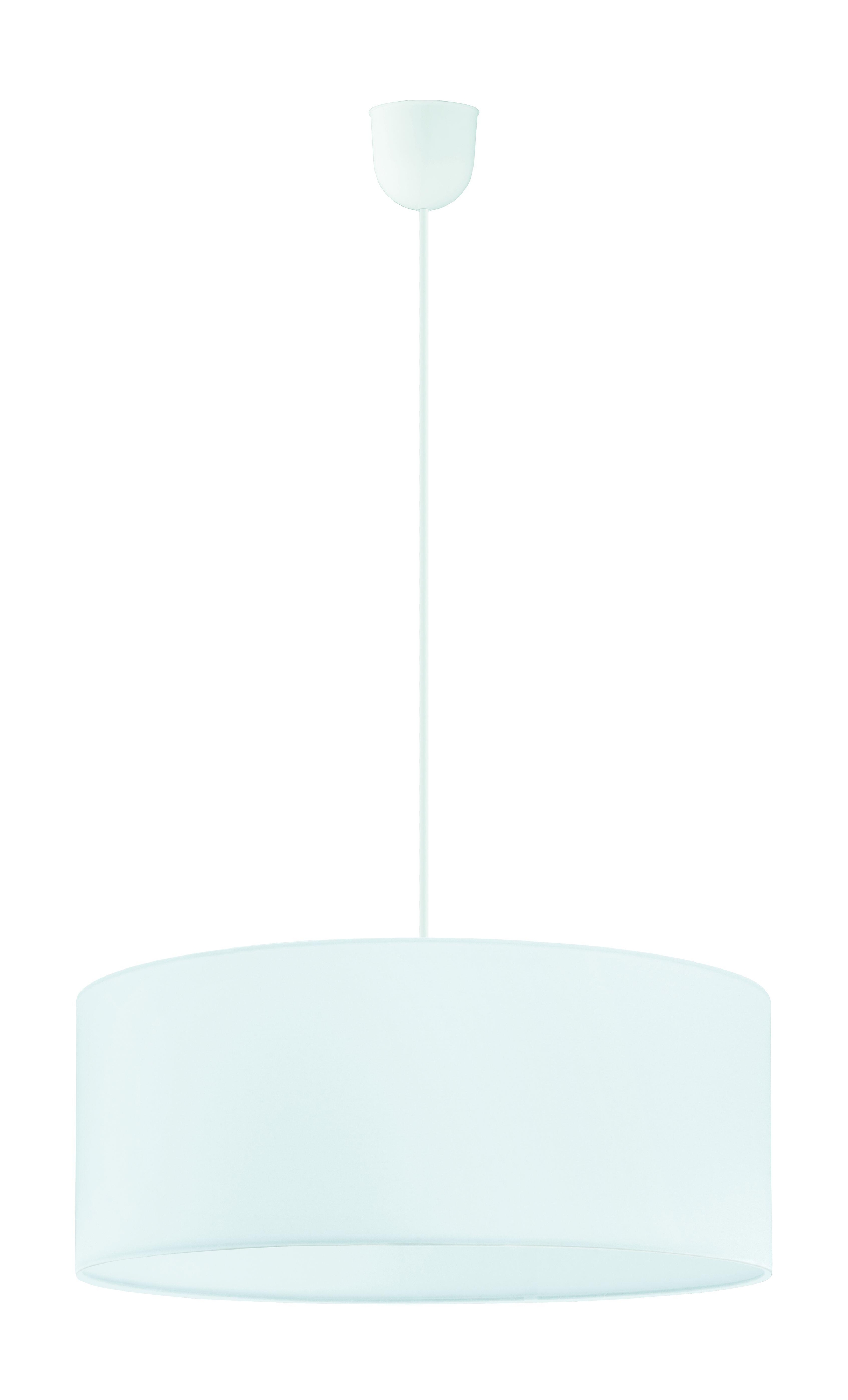 Lampadario Moderno Sitia bianco in tessuto, D. 48 cm, 3 luci, INSPIRE - 13