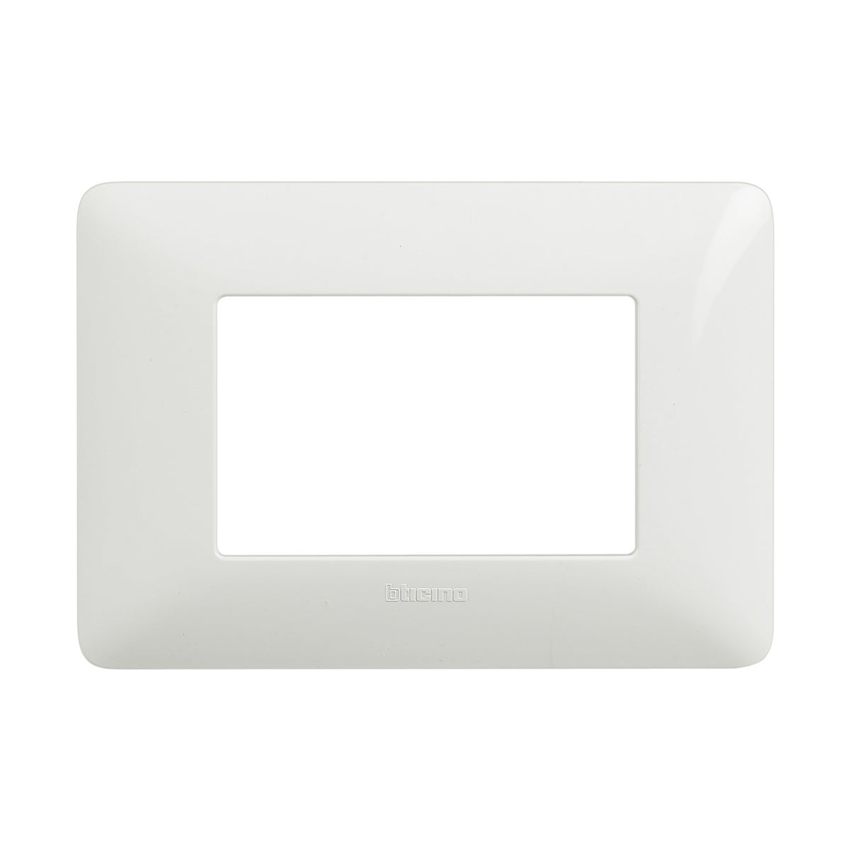 Placca Matix BTICINO 3 moduli bianco