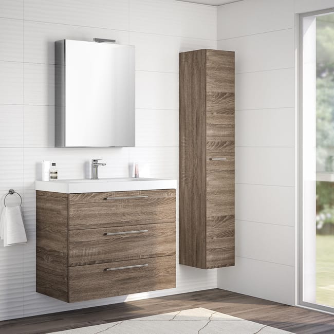 Mobile Bagno Remix Rovere Tartufo L 90 Cm Leroy Merlin Mobili Da Bagno E Specchi Leroy Merlin