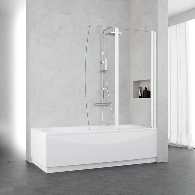 Parete Vasca Oceania In Vetro Di Sicurezza 6 Mm Trasparente H 150 Cm Leroy Merlin Leroy Merlin Box Vasca Da Bagno